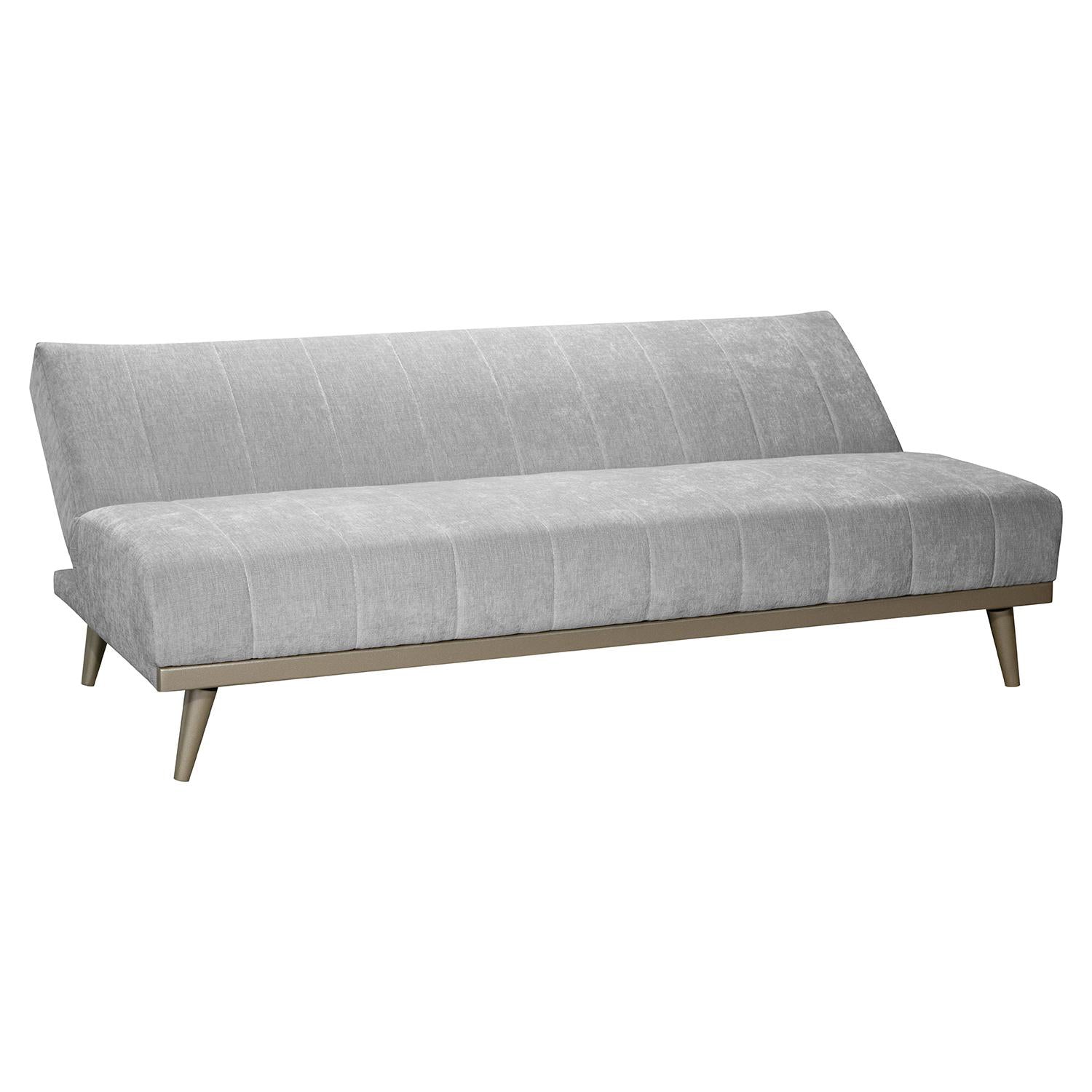 Sofá Cama Denzel Chenille Ainoa Plata, Champaña