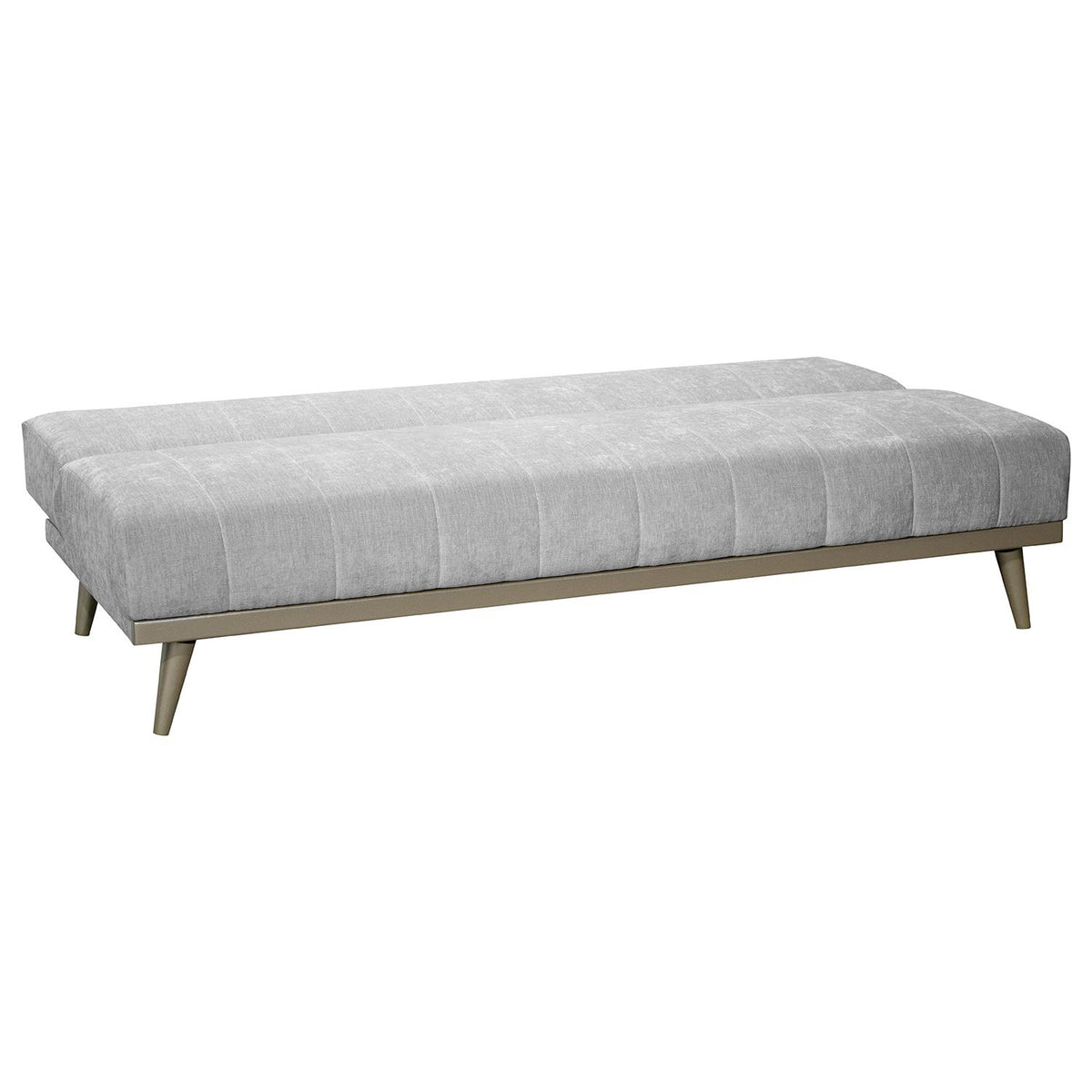 Sofá Cama Denzel Chenille Ainoa Plata, Champaña
