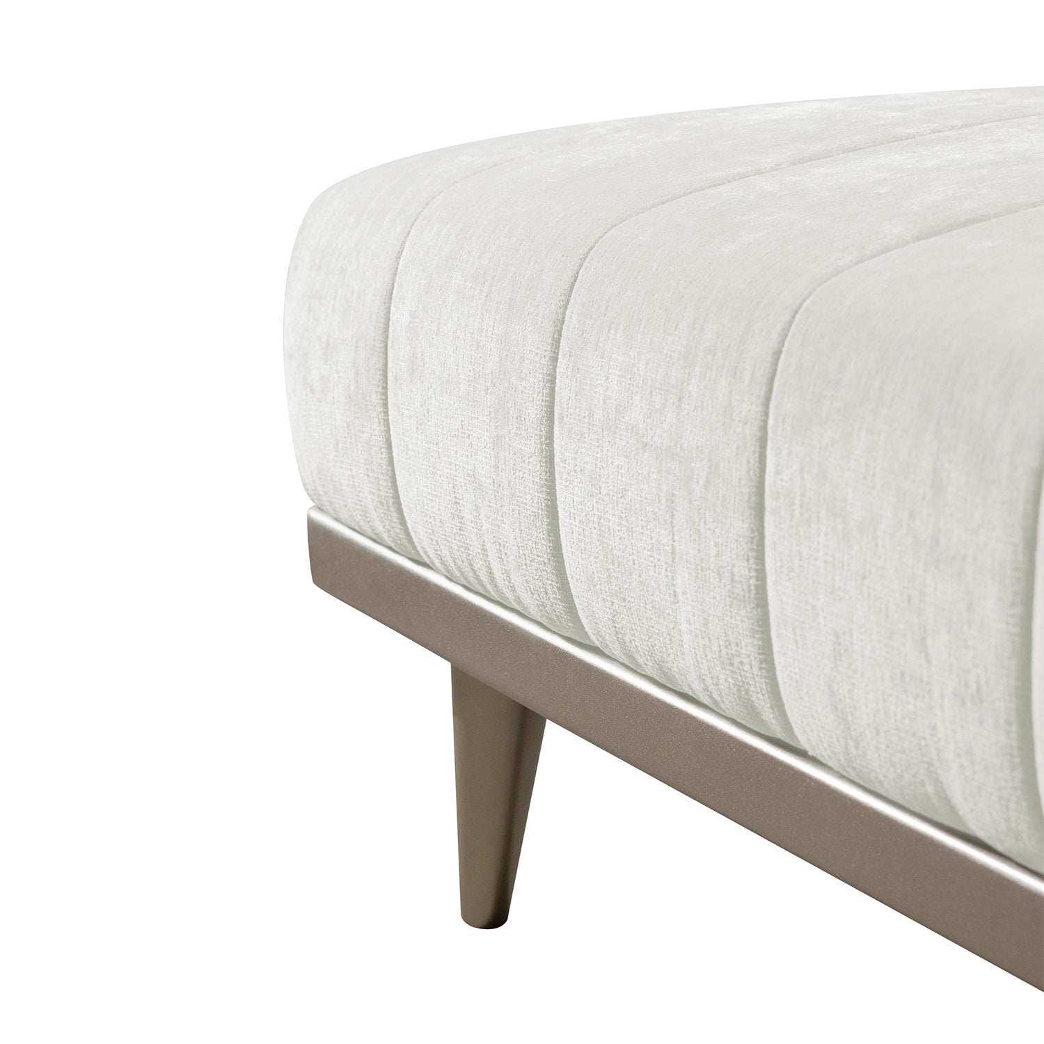 Sofá Cama Denzel Chenille Ainoa Beige, Champaña