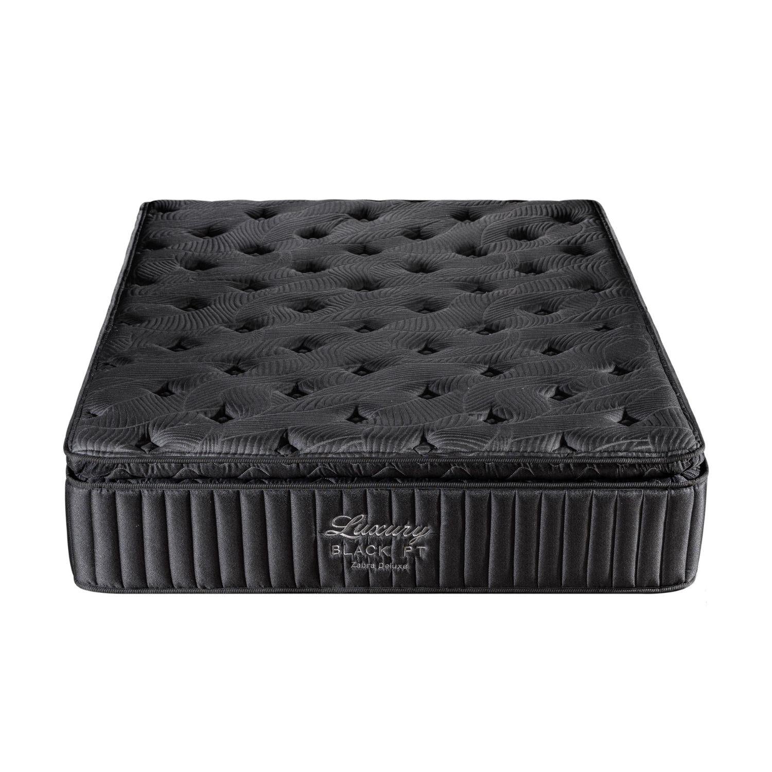 Colchón King Luxury Black Pillow Top