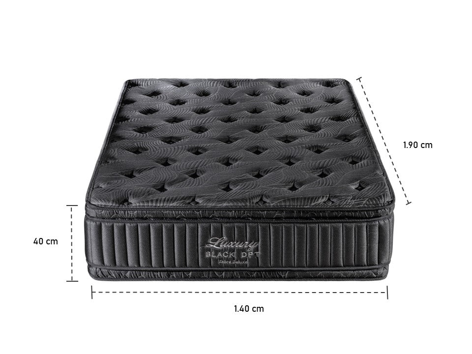 Colchón Doble Luxury Black Doble Pilow Top