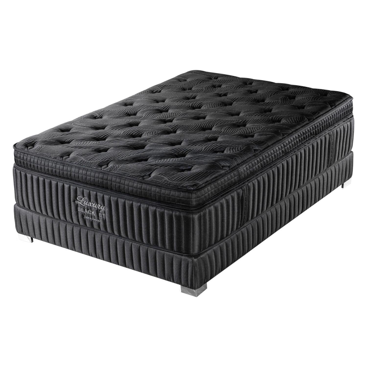 Colchón Doble Luxury Black Euro Top