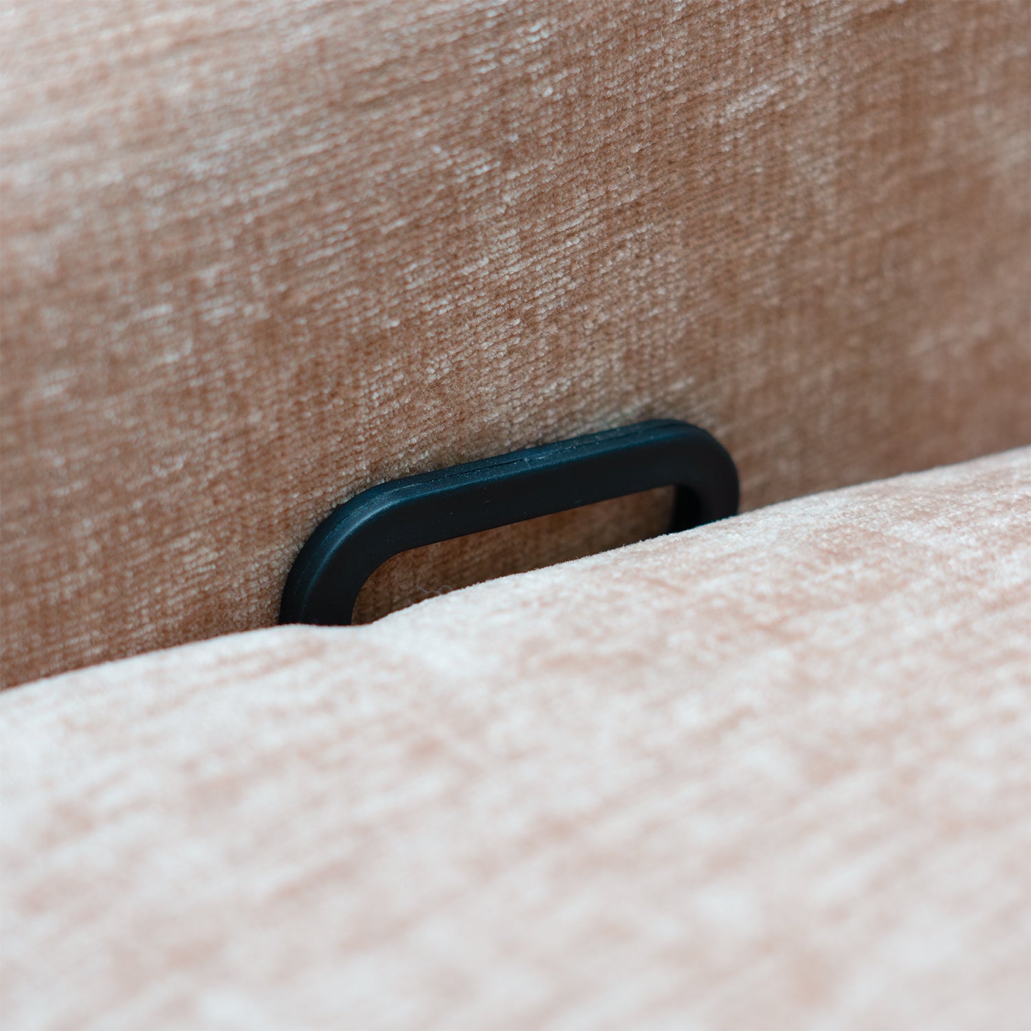 Silla Reclinable Ellis Chenille Ainoa Rosa Mecedora