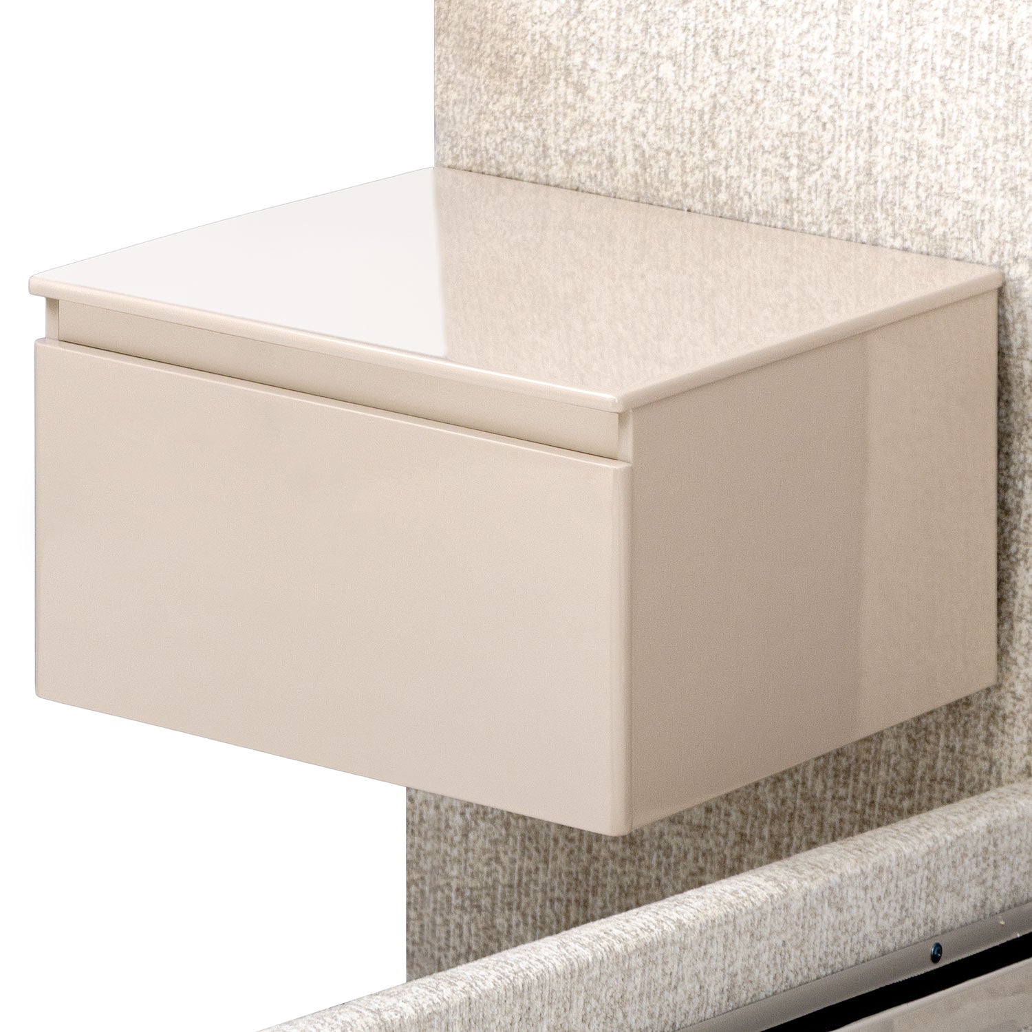Cama Queen Celestia Boucle Diversa Arena, Latte.