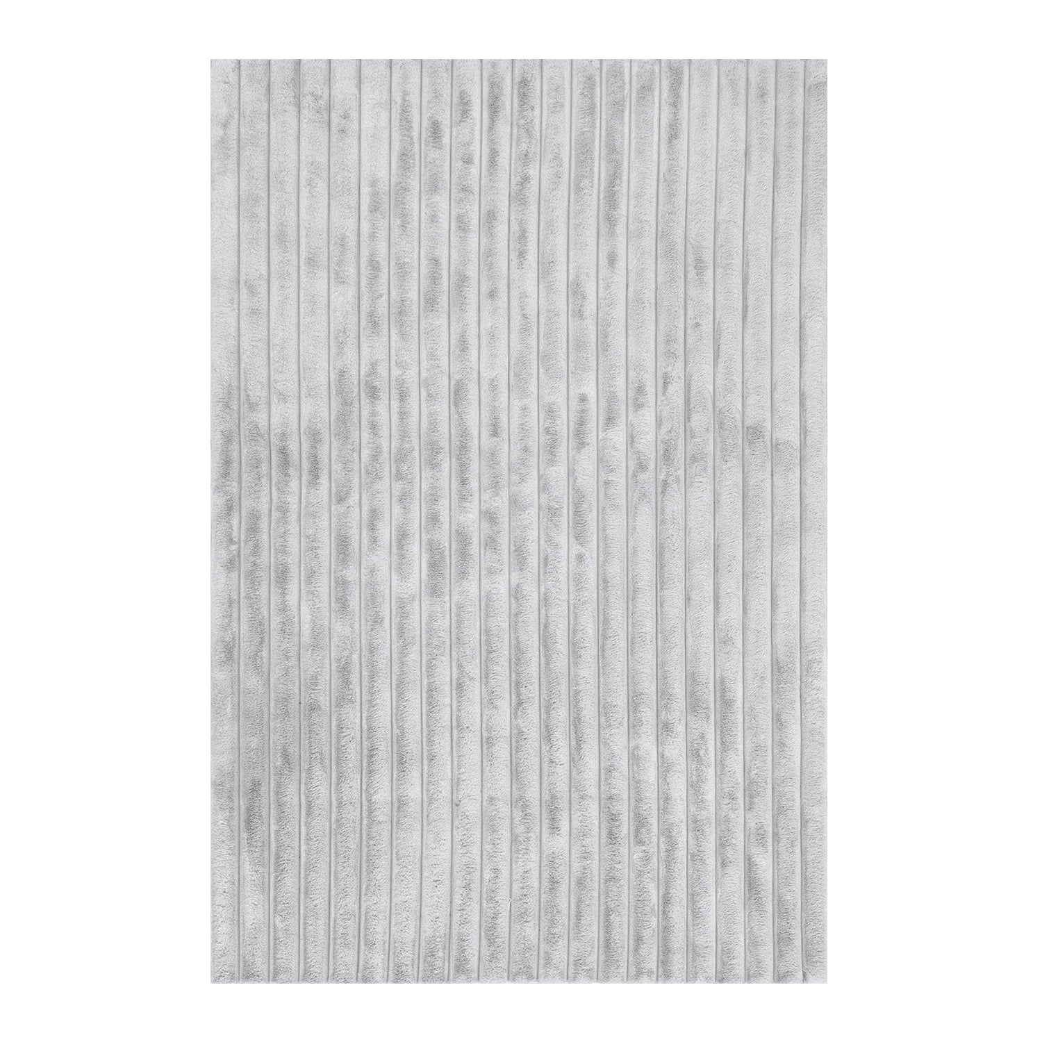 Alfombra Dormitorio Gris Violeta 45X65