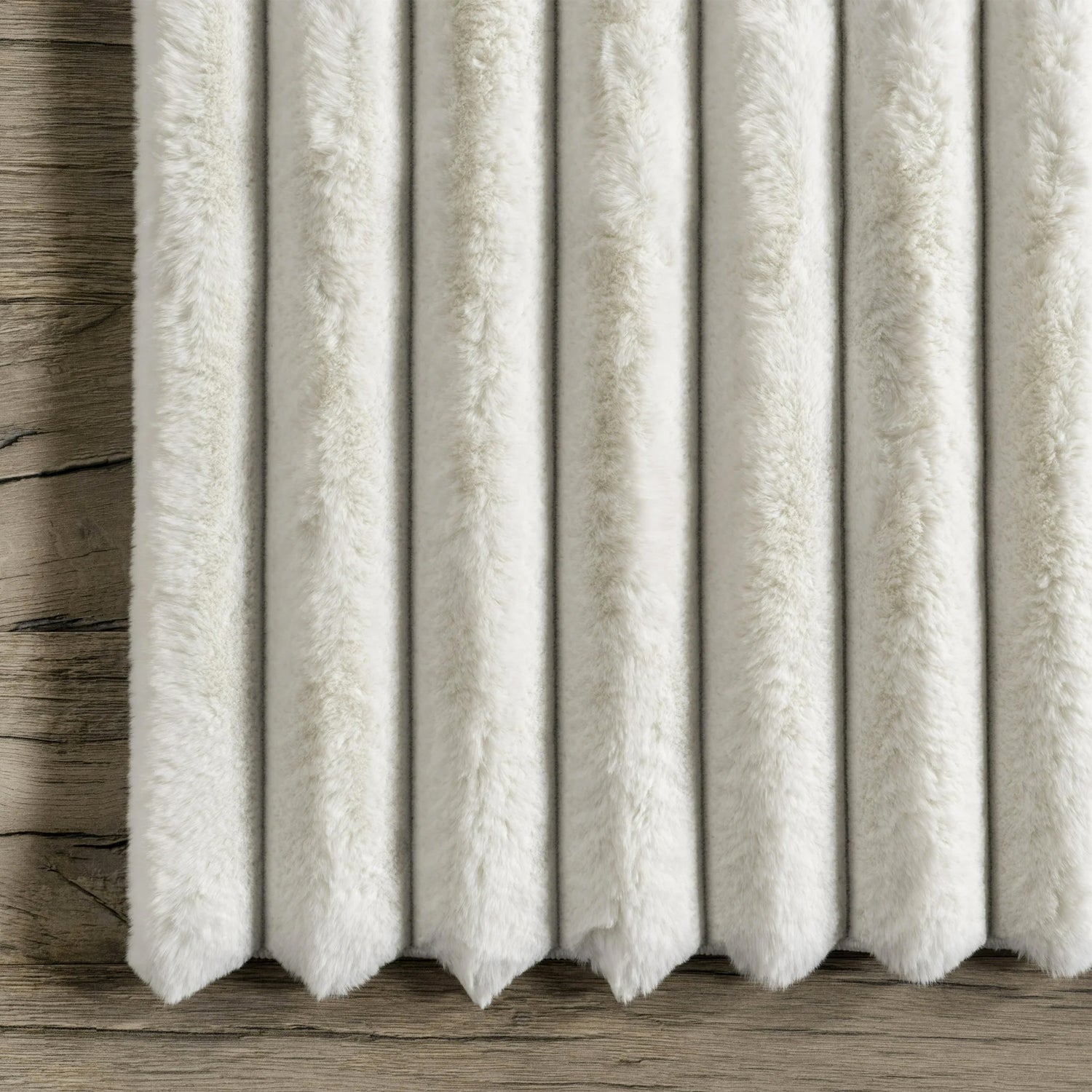 Alfombra Dormitorio Blanco Lum 60X150