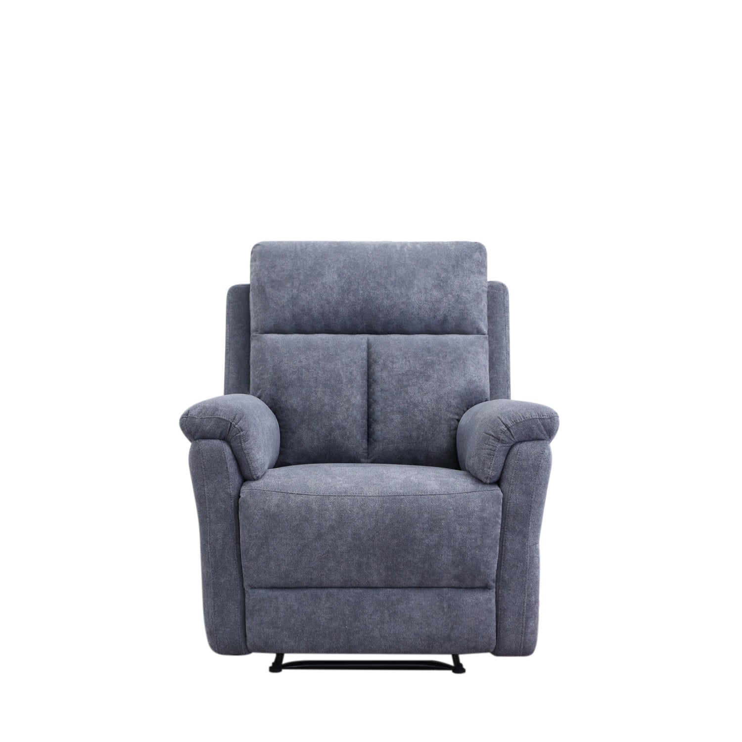 Sillón Reclinable Roterdam Chenille Plomo