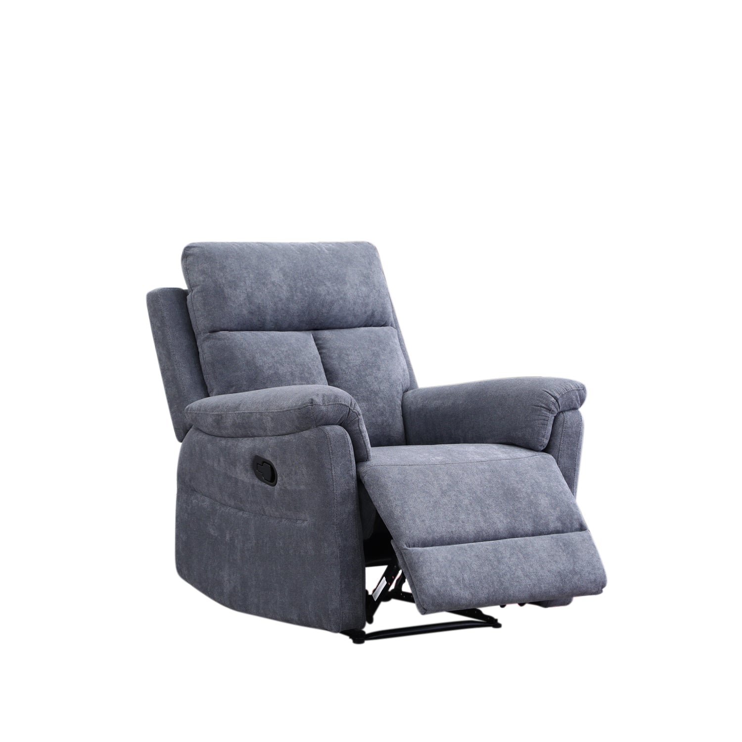 Sillón Reclinable Roterdam Chenille Plomo