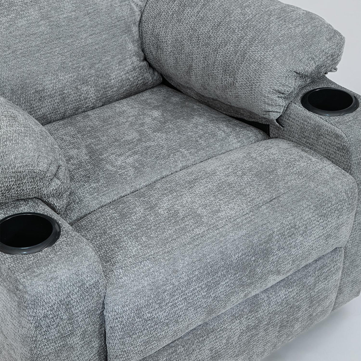 Sillón Reclinable Ari Chenille Gris