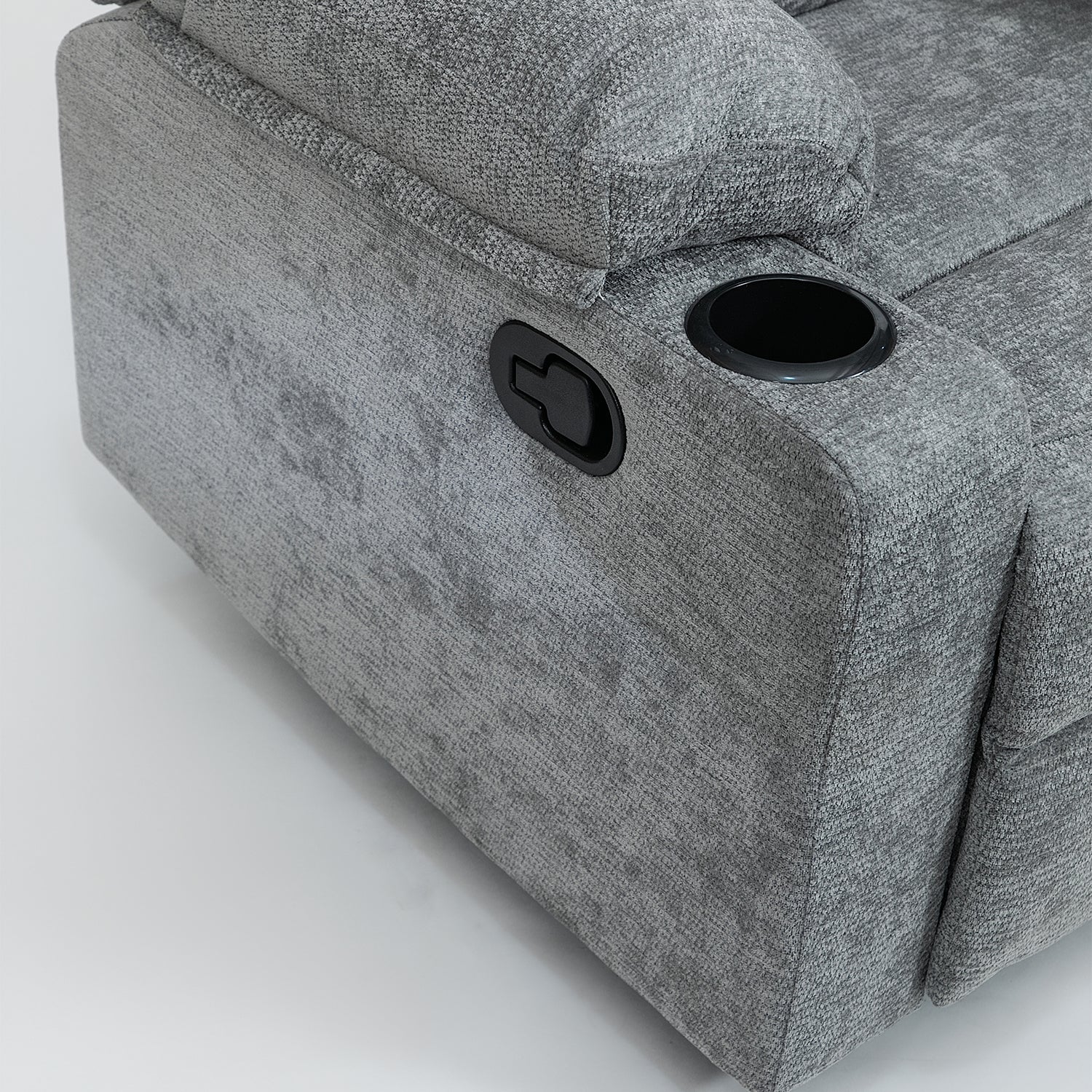 Sillón Reclinable Ari Chenille Gris
