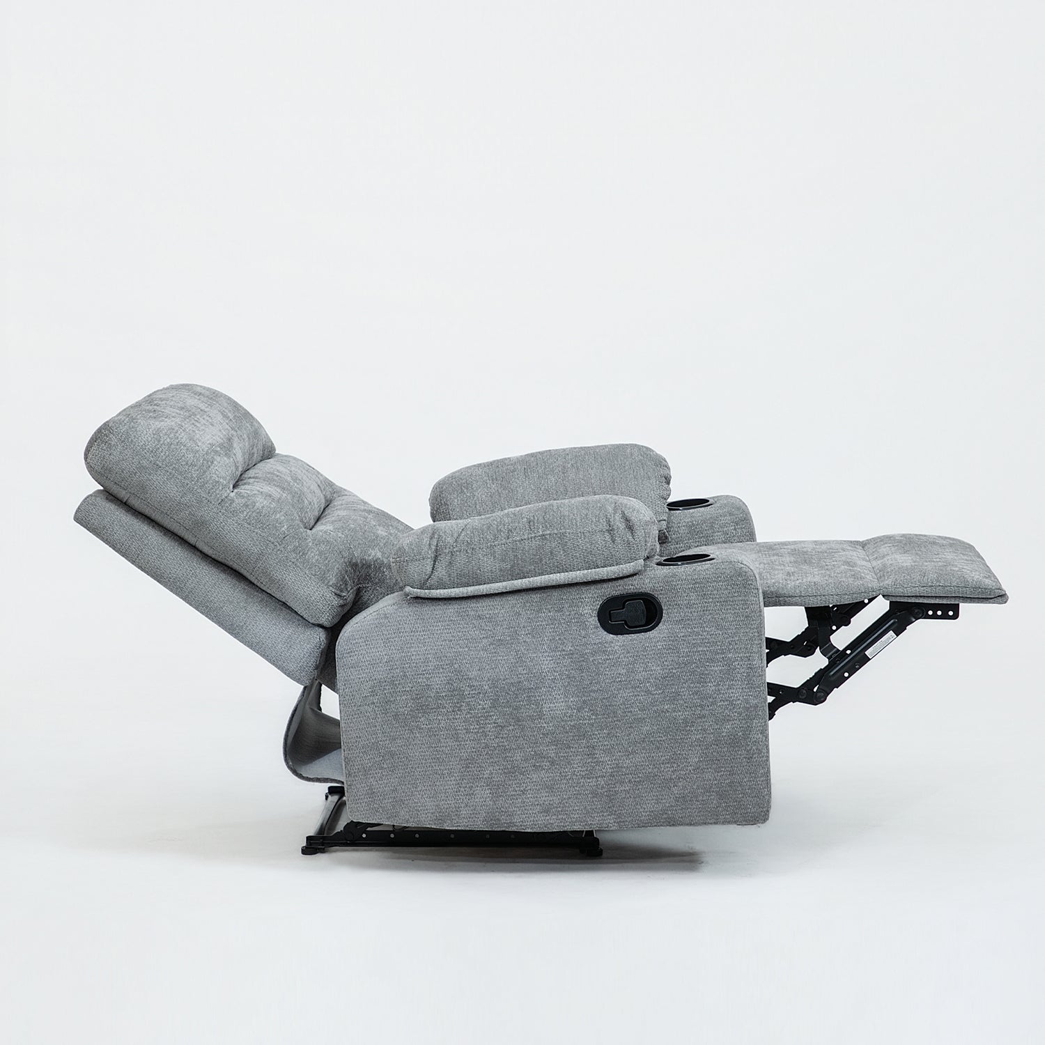 Sillón Reclinable Ari Chenille Gris