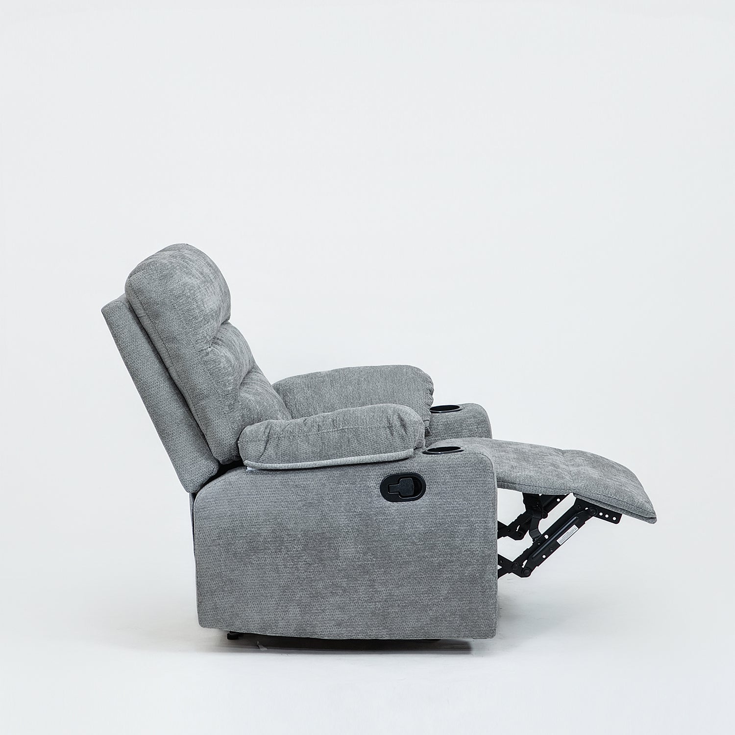 Sillón Reclinable Ari Chenille Gris