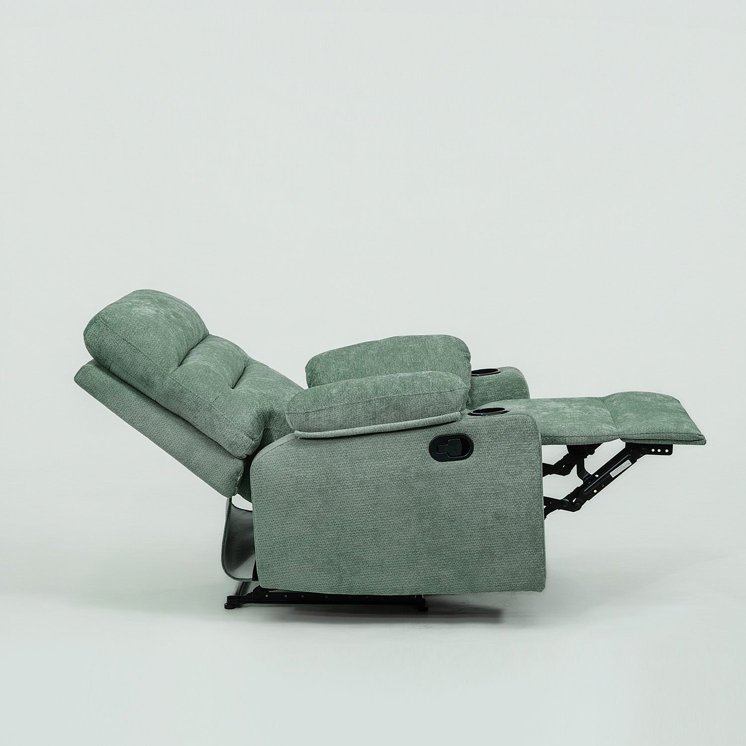 Sillón Reclinable Ari Chenille Verde