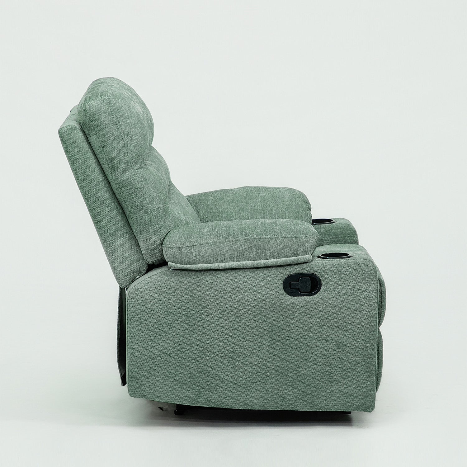 Sillón Reclinable Ari Chenille Verde