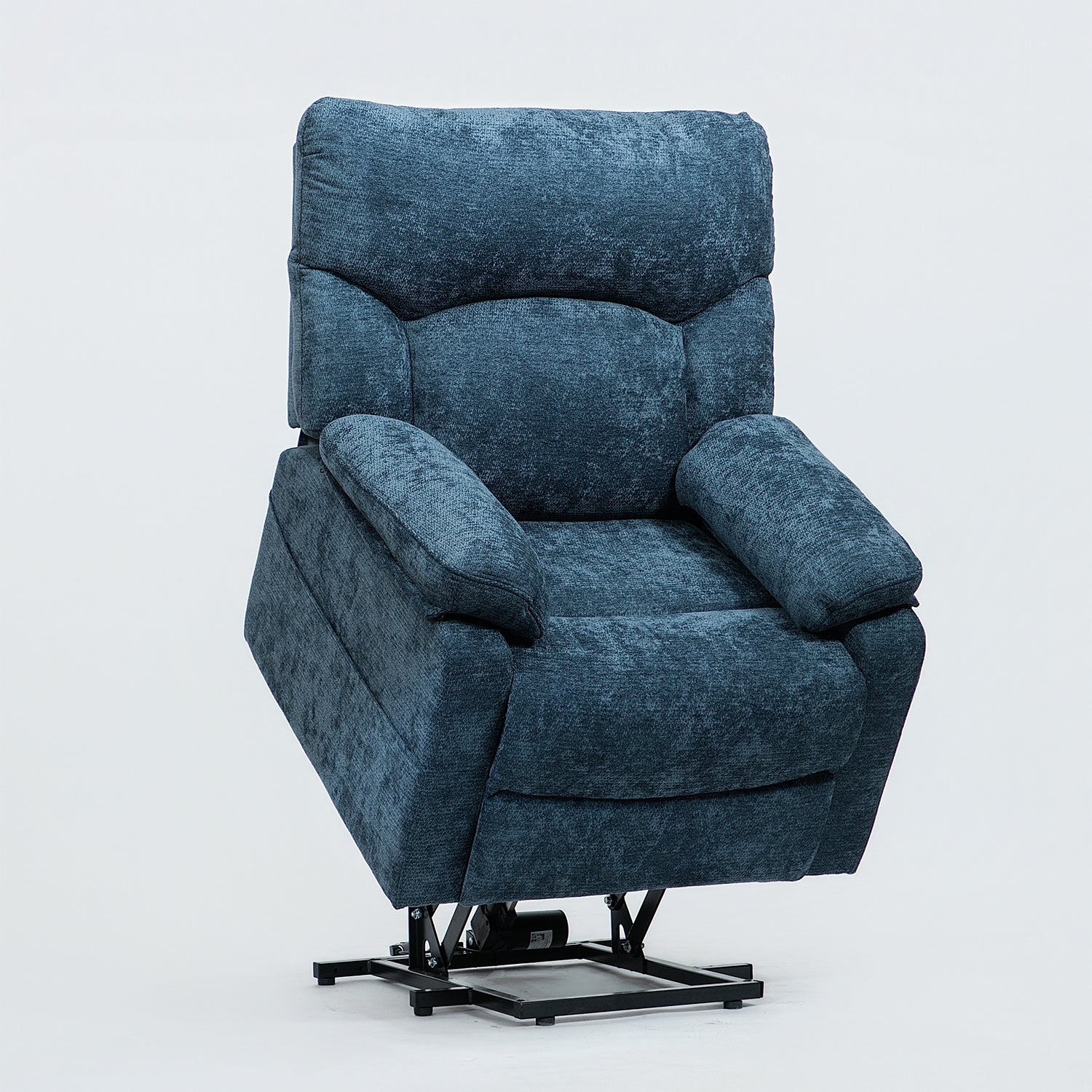 Sillón Reclinable Aspen Chenille Azul