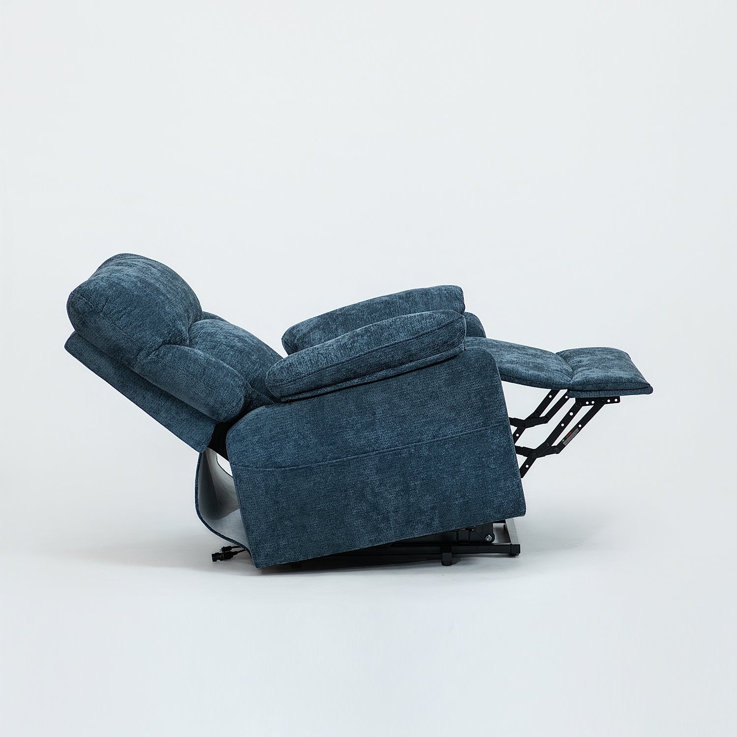 Sillón Reclinable Aspen Chenille Azul