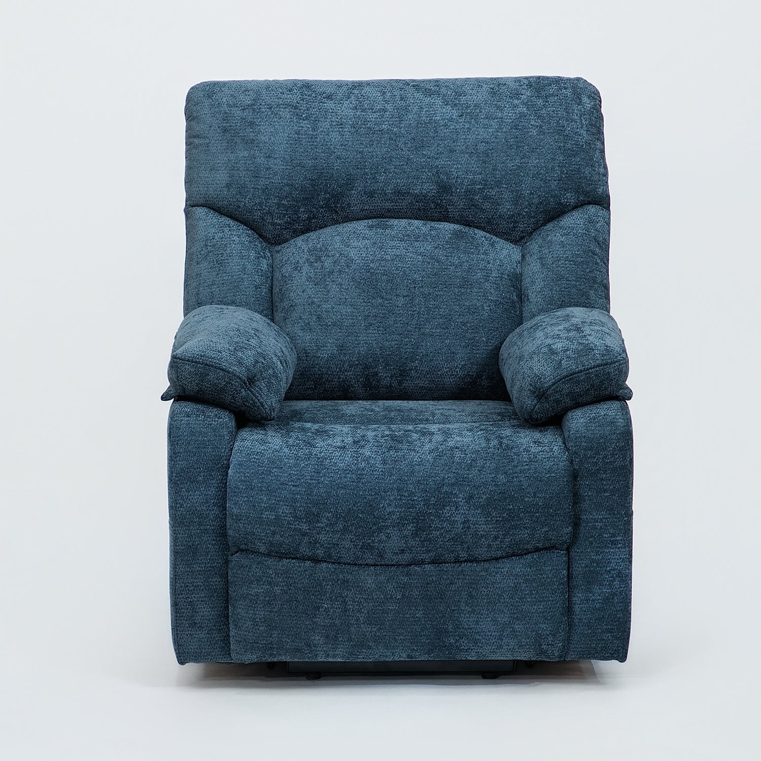 Sillón Reclinable Aspen Chenille Azul