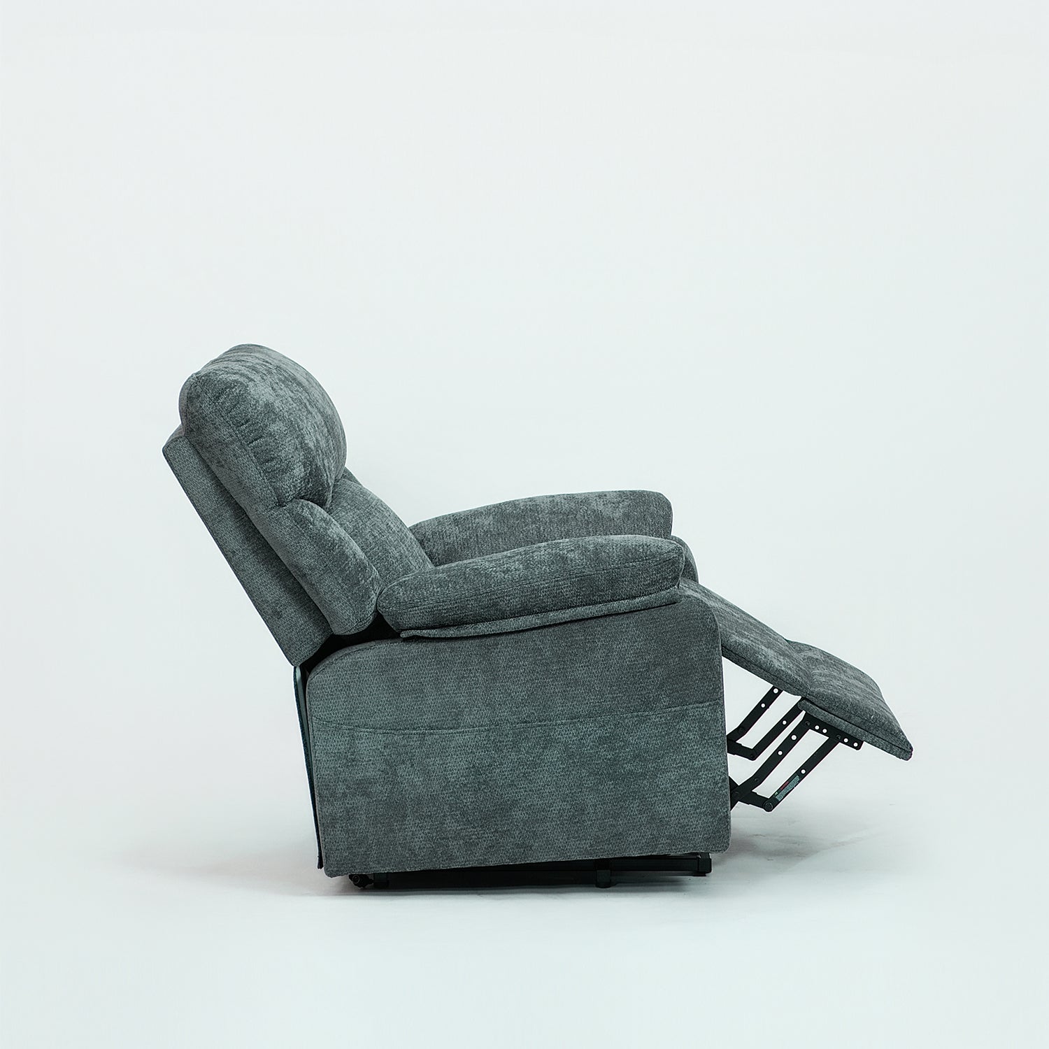 Sillón Reclinable Aspen Chenille Gris