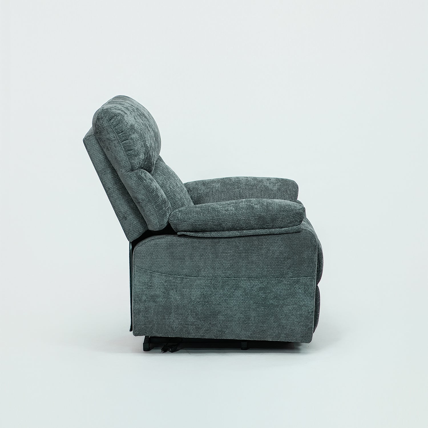 Sillón Reclinable Aspen Chenille Gris