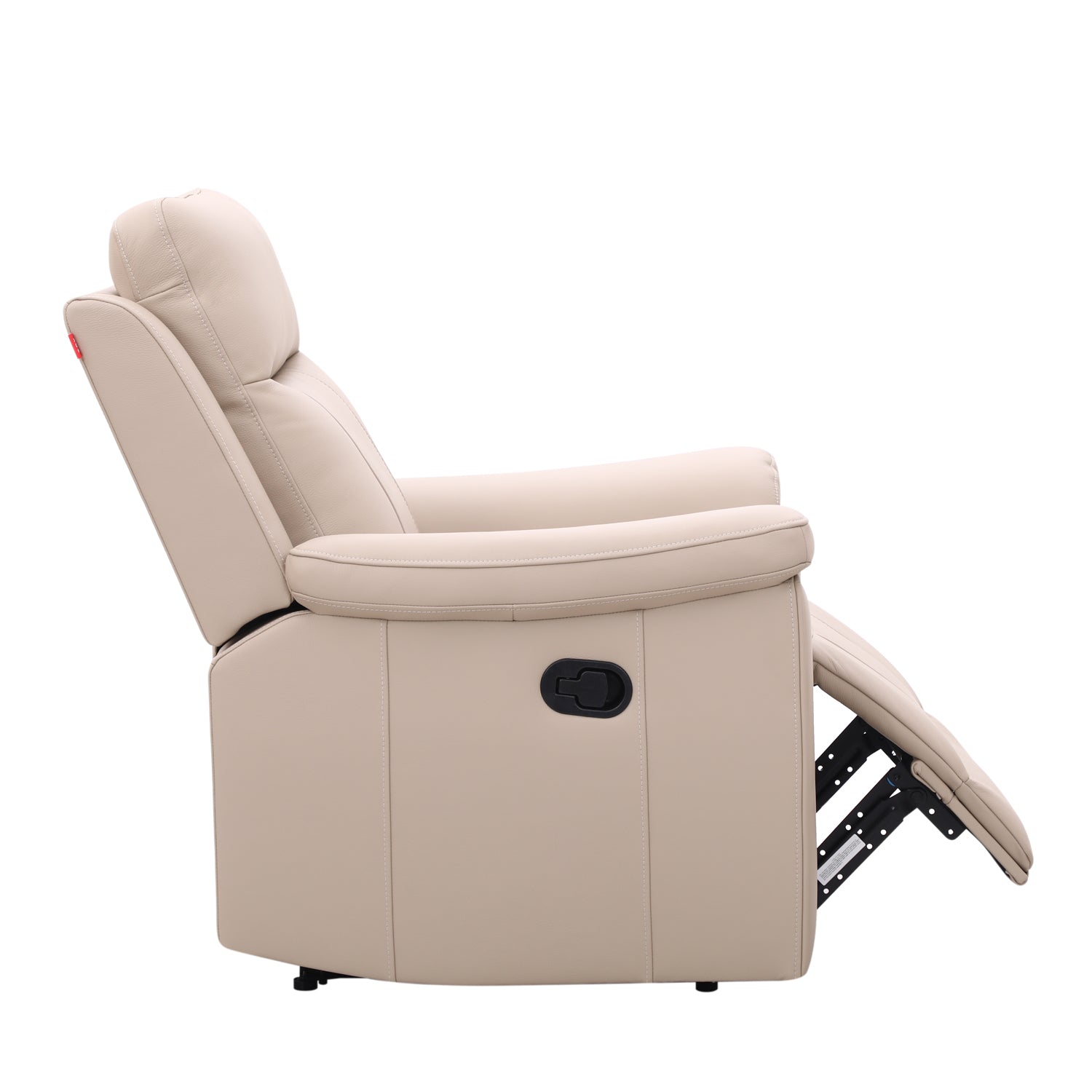 Sillón Reclinable Lola Cuero Beige
