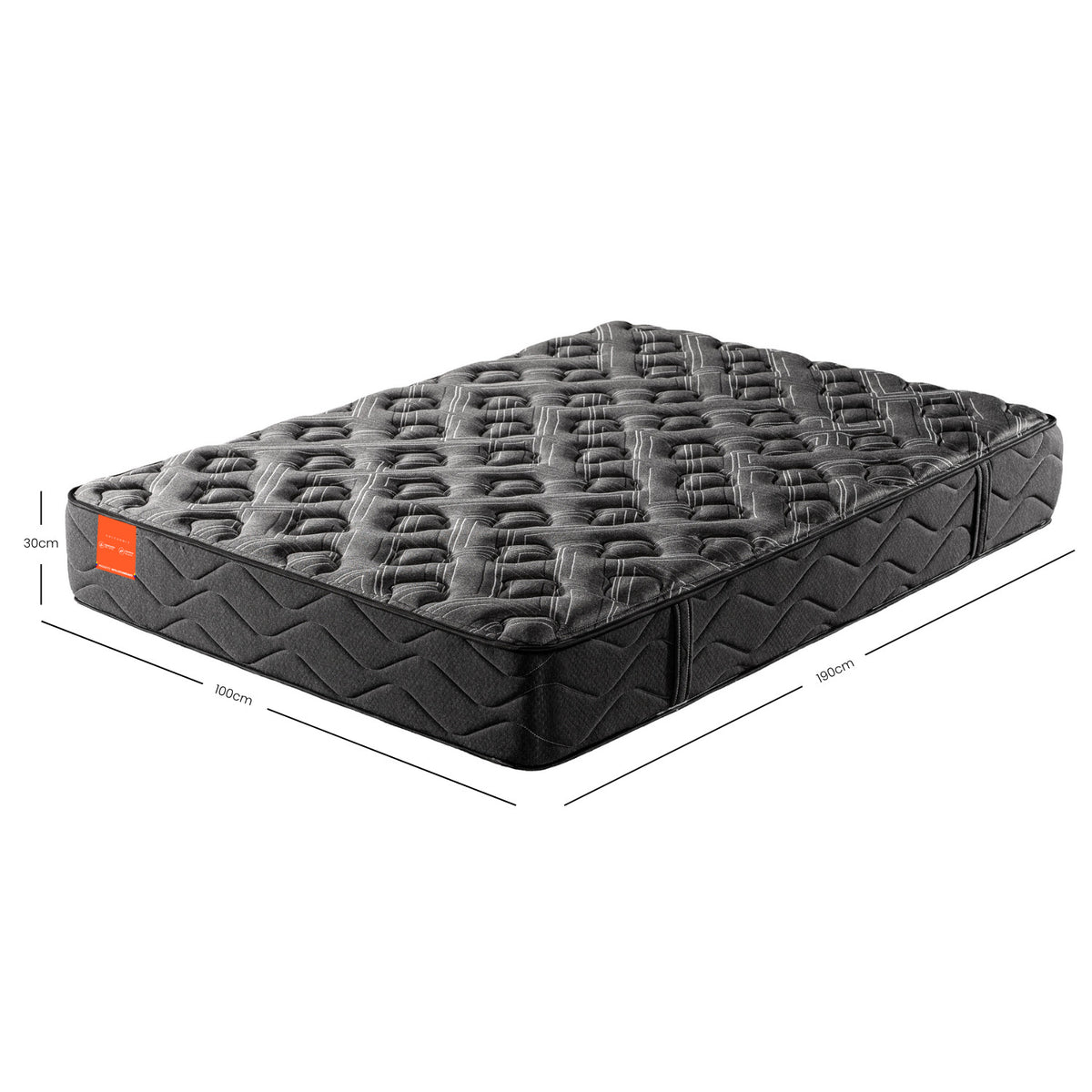 Colchon 100X190X30 Cavalli Tigh Top