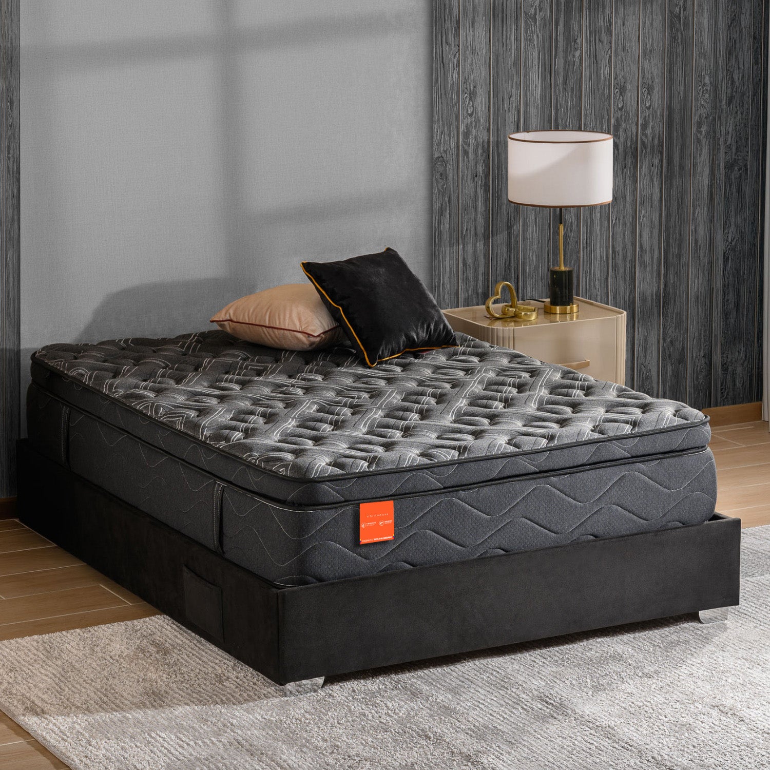 Colchon 140X190X34 Cavalli Pillow Top