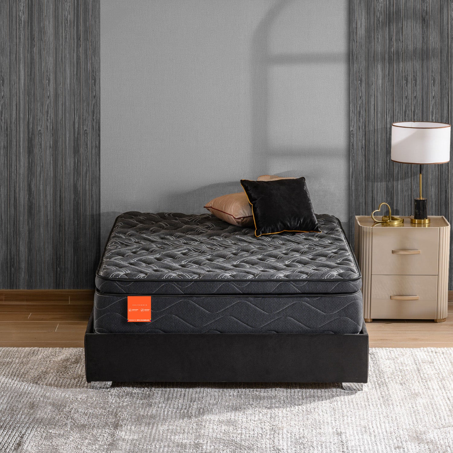 Colchon 140X190X34 Cavalli Pillow Top