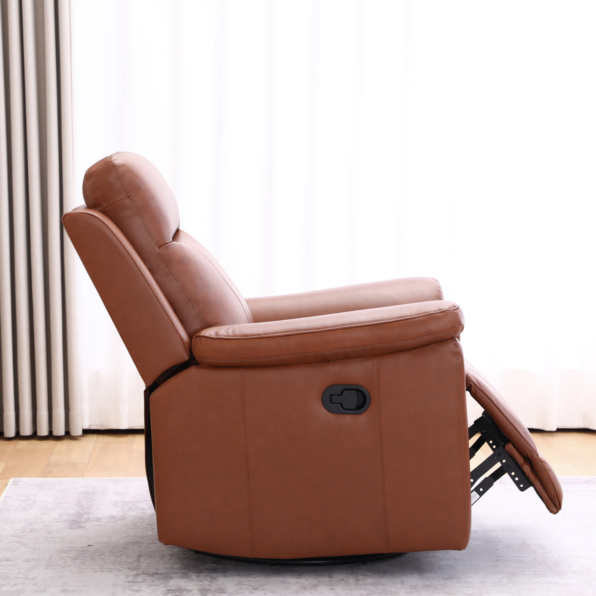 Sillón Reclinable Lola Cuero Miel