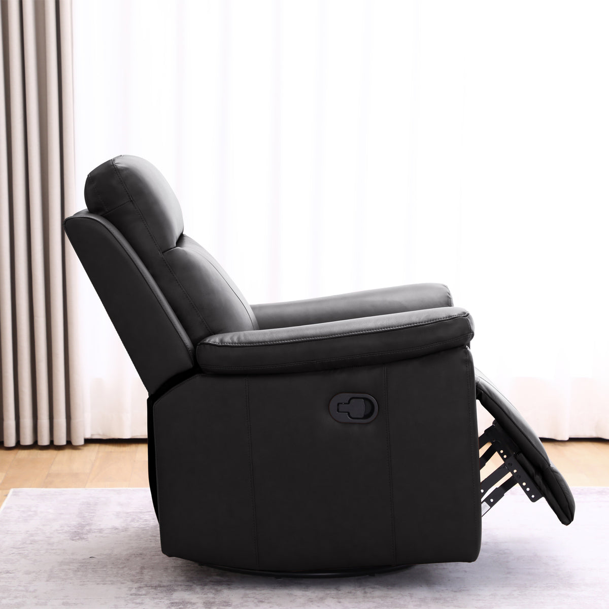 Sillón Reclinable Lola Cuero Chocolate