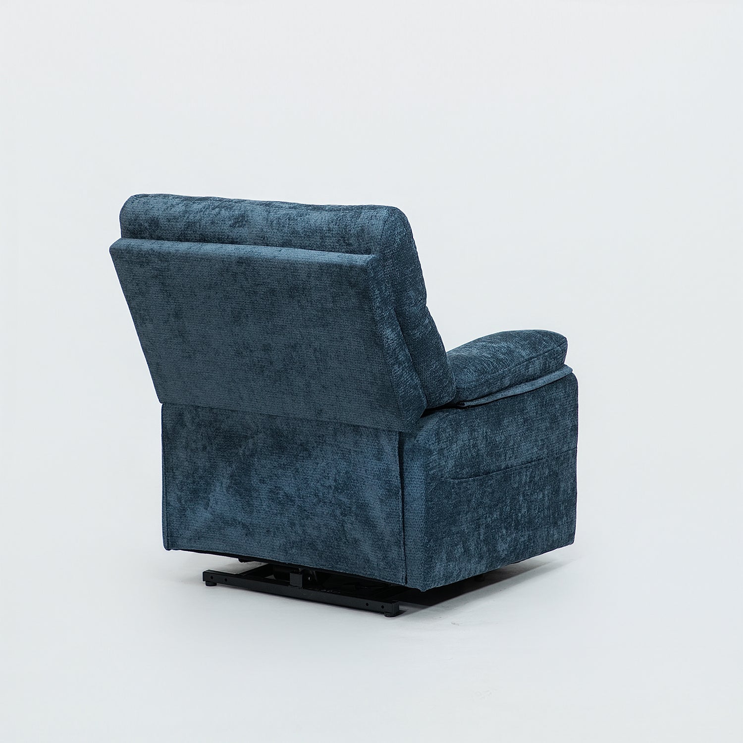 Sillón Reclinable Aspen Chenille Azul