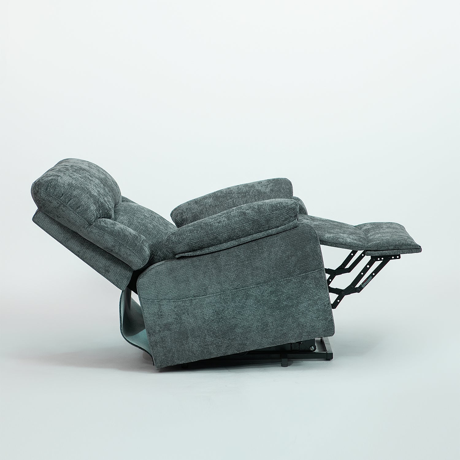 Sillón Reclinable Aspen Chenille Gris
