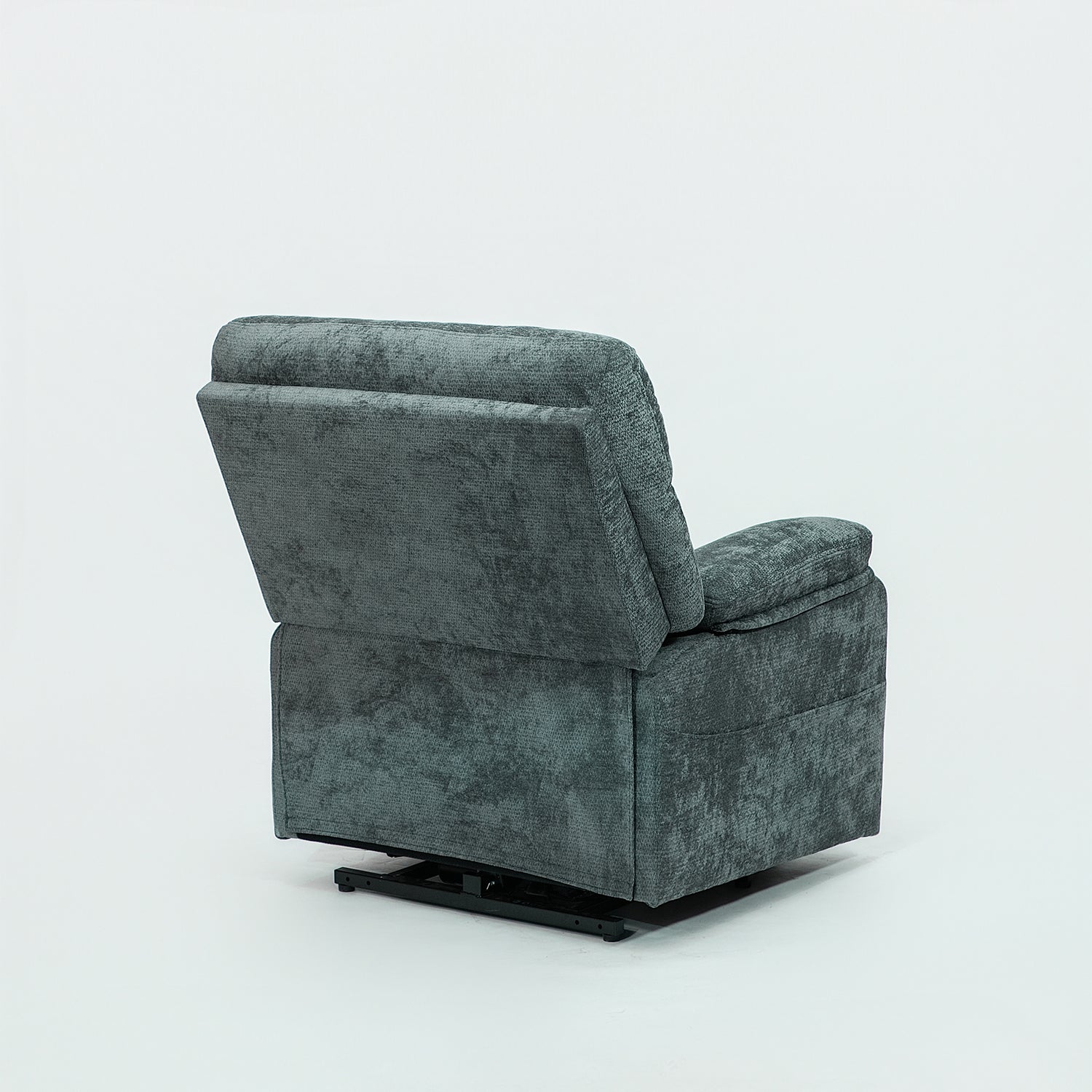 Sillón Reclinable Aspen Chenille Gris