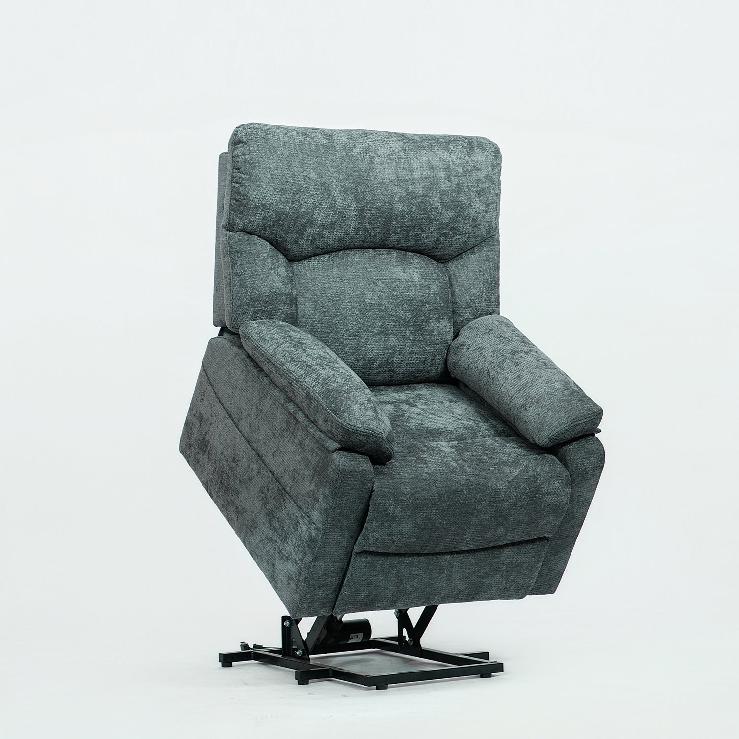 Sillón Reclinable Aspen Chenille Gris