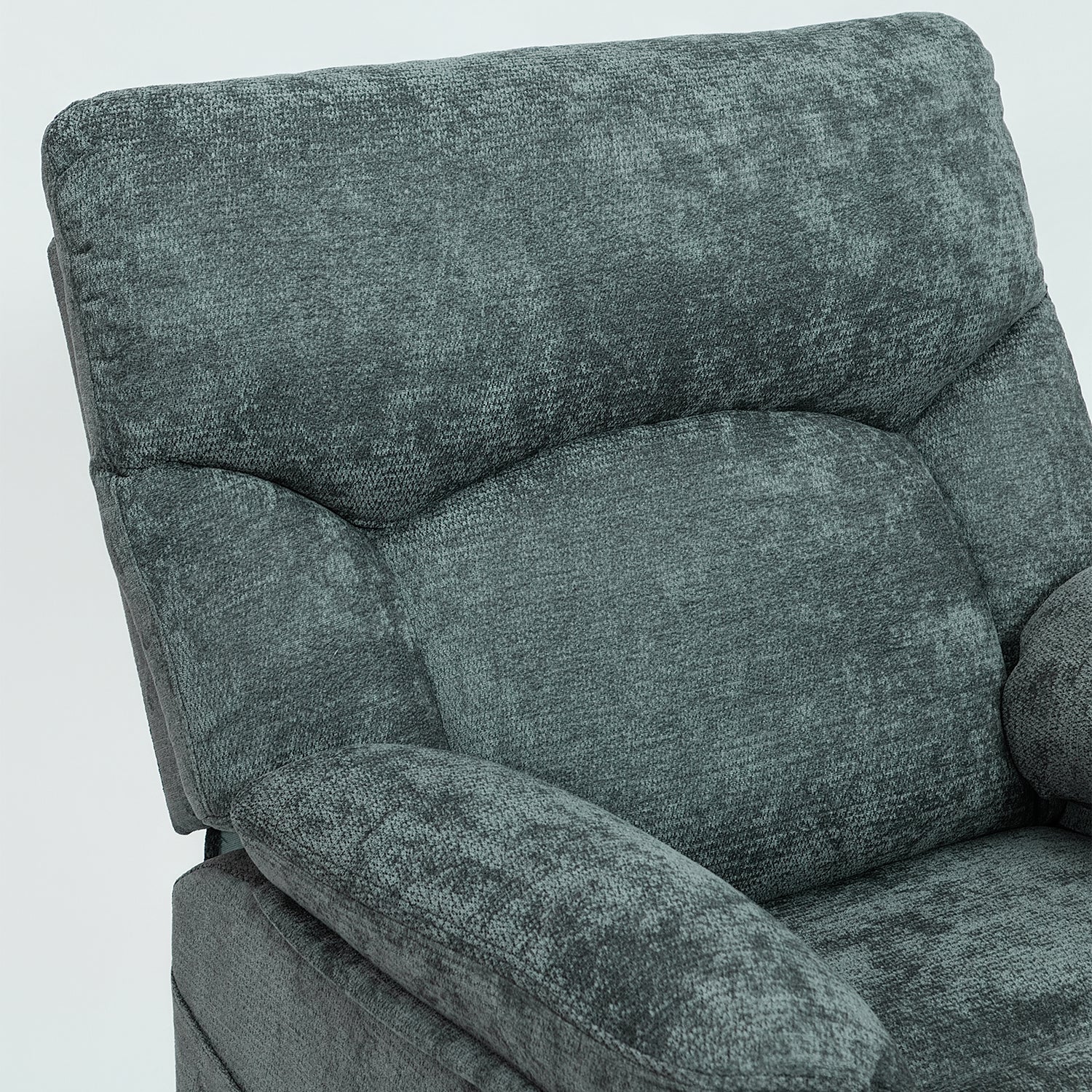 Sillón Reclinable Aspen Chenille Gris