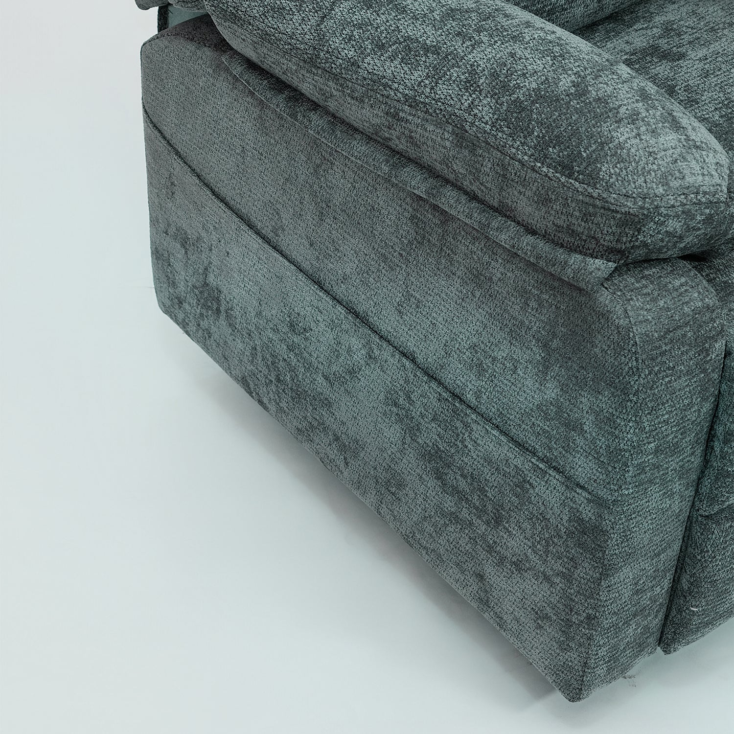 Sillón Reclinable Aspen Chenille Gris
