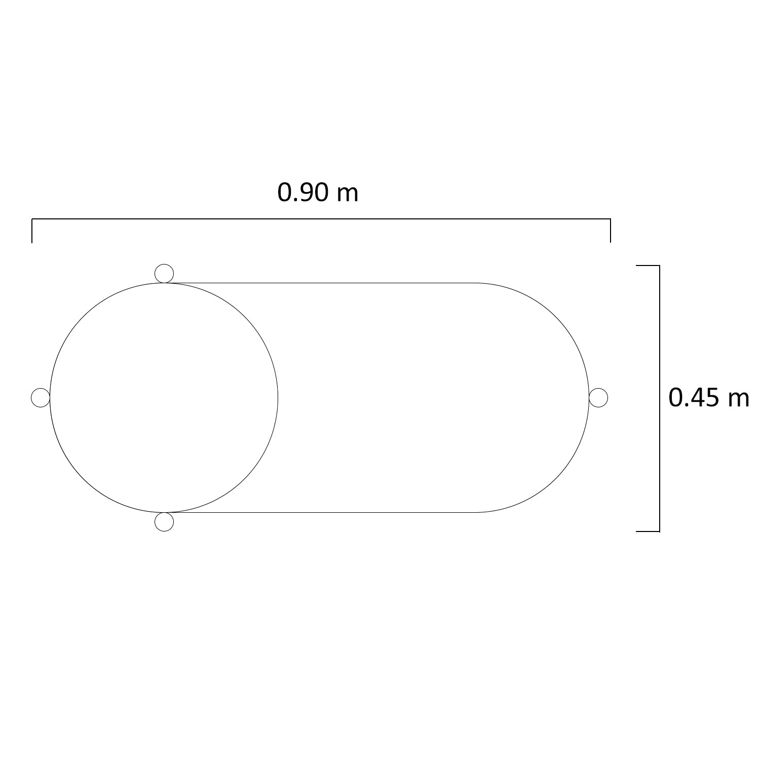 Mesa De Centro Venus Gris, Marmol Negro