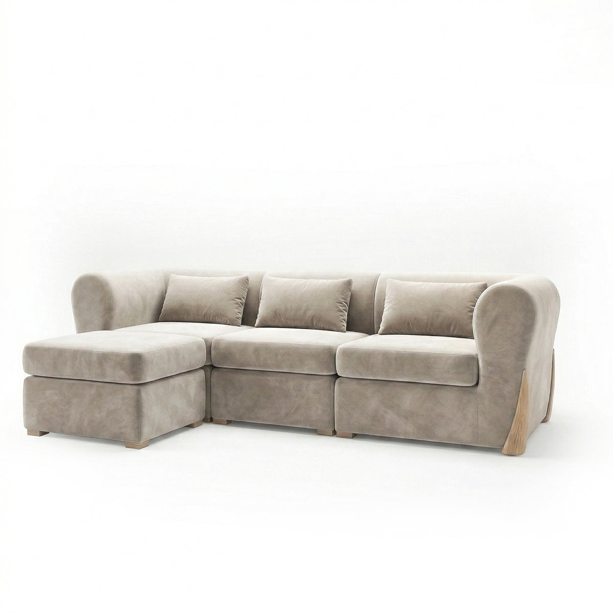 Sala Funcional Bell Impetu Beige, Natural