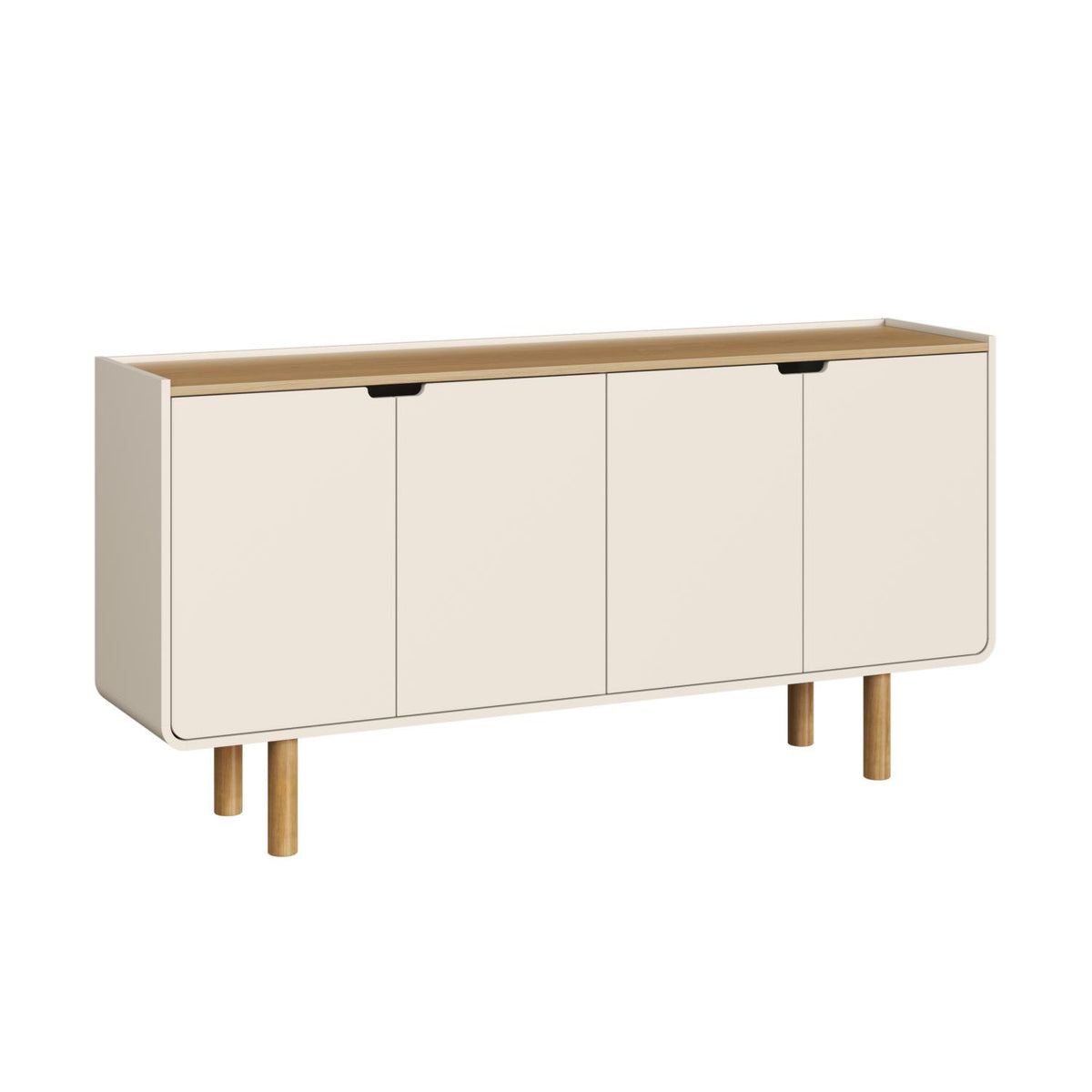 Bifé Arlette 160X80X38 Natural, Off White