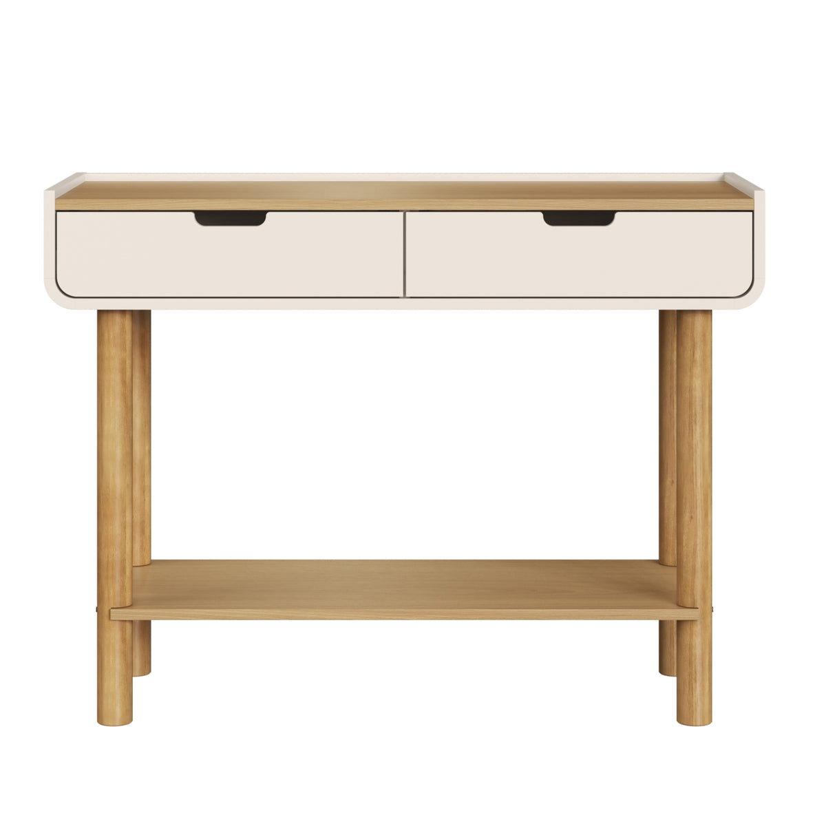 Consola Arlette 100X75X38 Natural, Off White