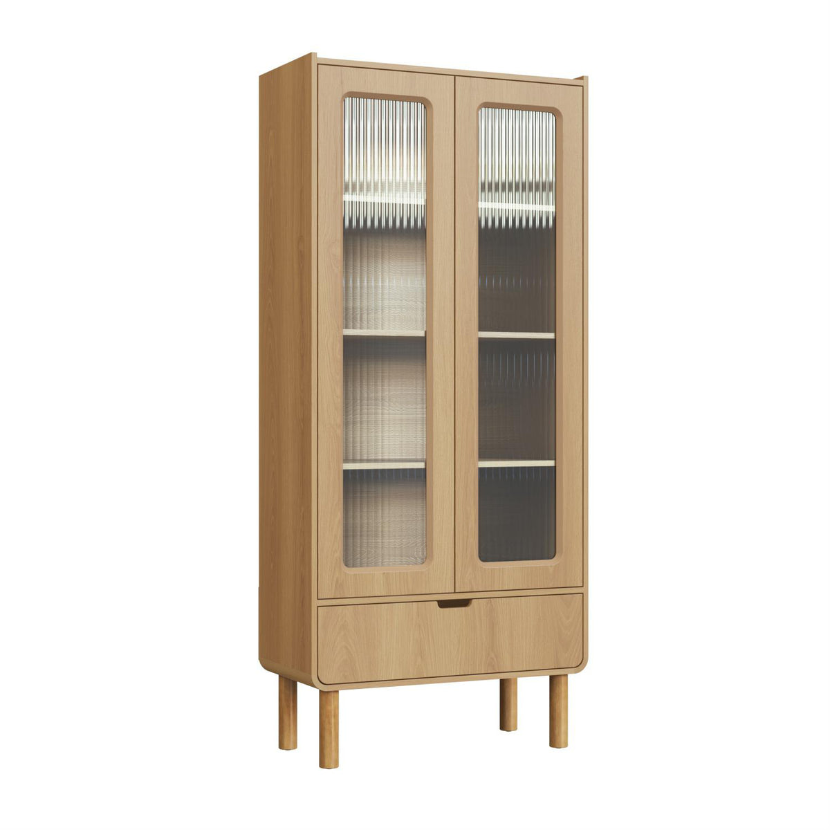 Vitrina Arlette 80X180X38 Natural