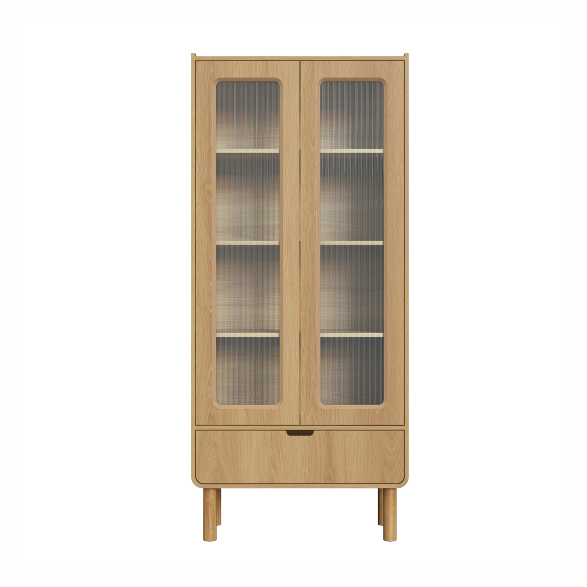 Vitrina Arlette 80X180X38 Natural