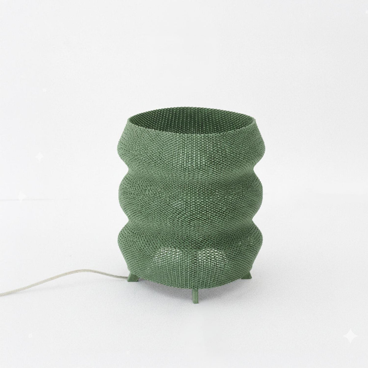 Lampara De Mesa 23X19Cm Alegria Verde Militar