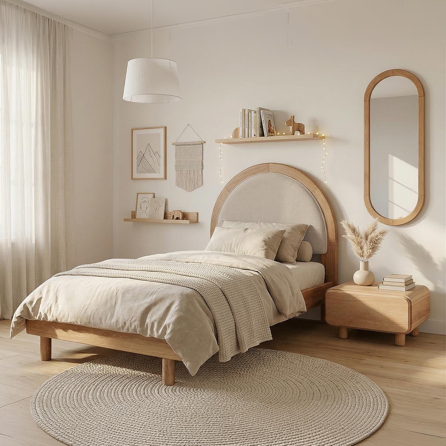 Cama 1.00 Porter Eurolino Arena Natural
