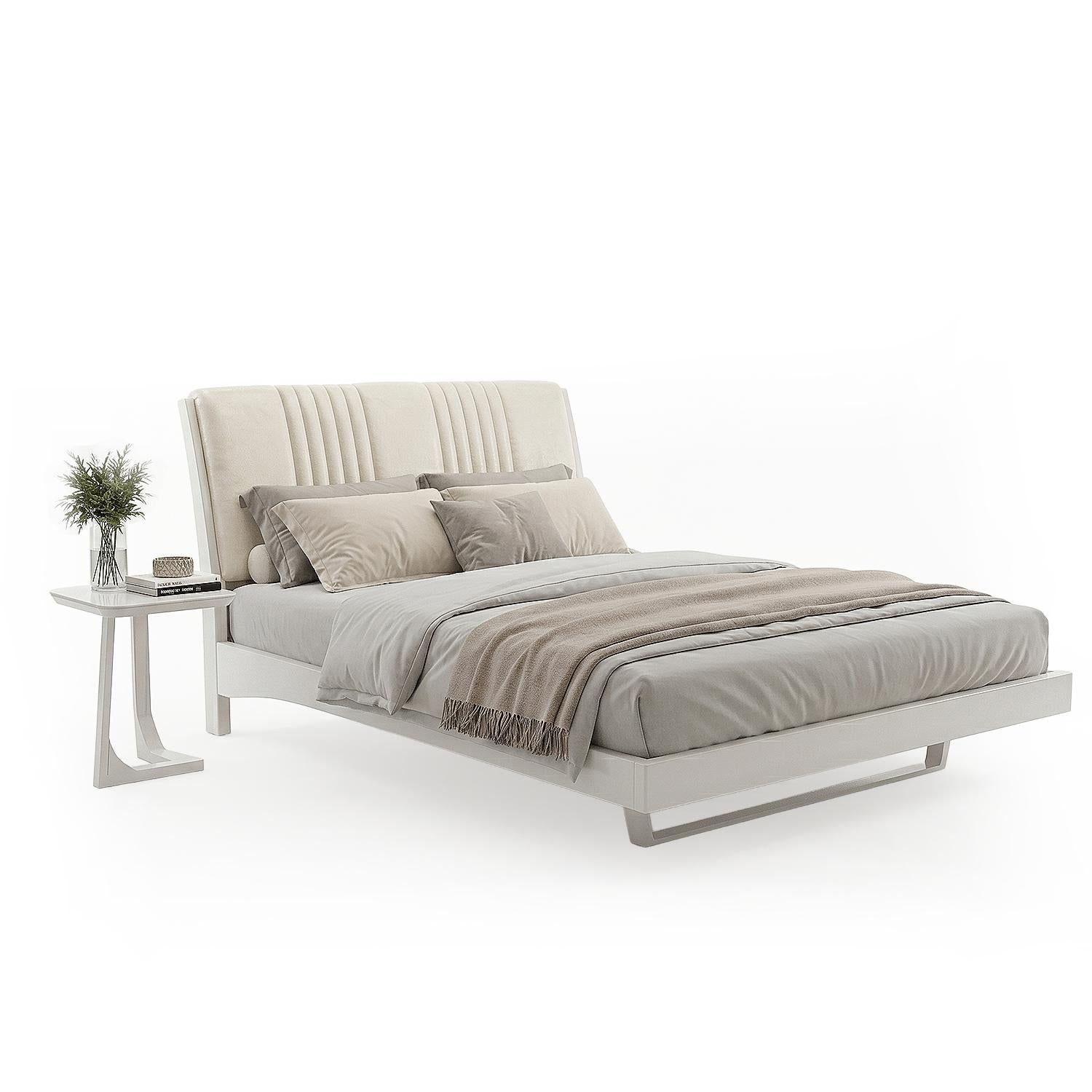 Alcoba Doble Deco Eurolino Perla, Off White