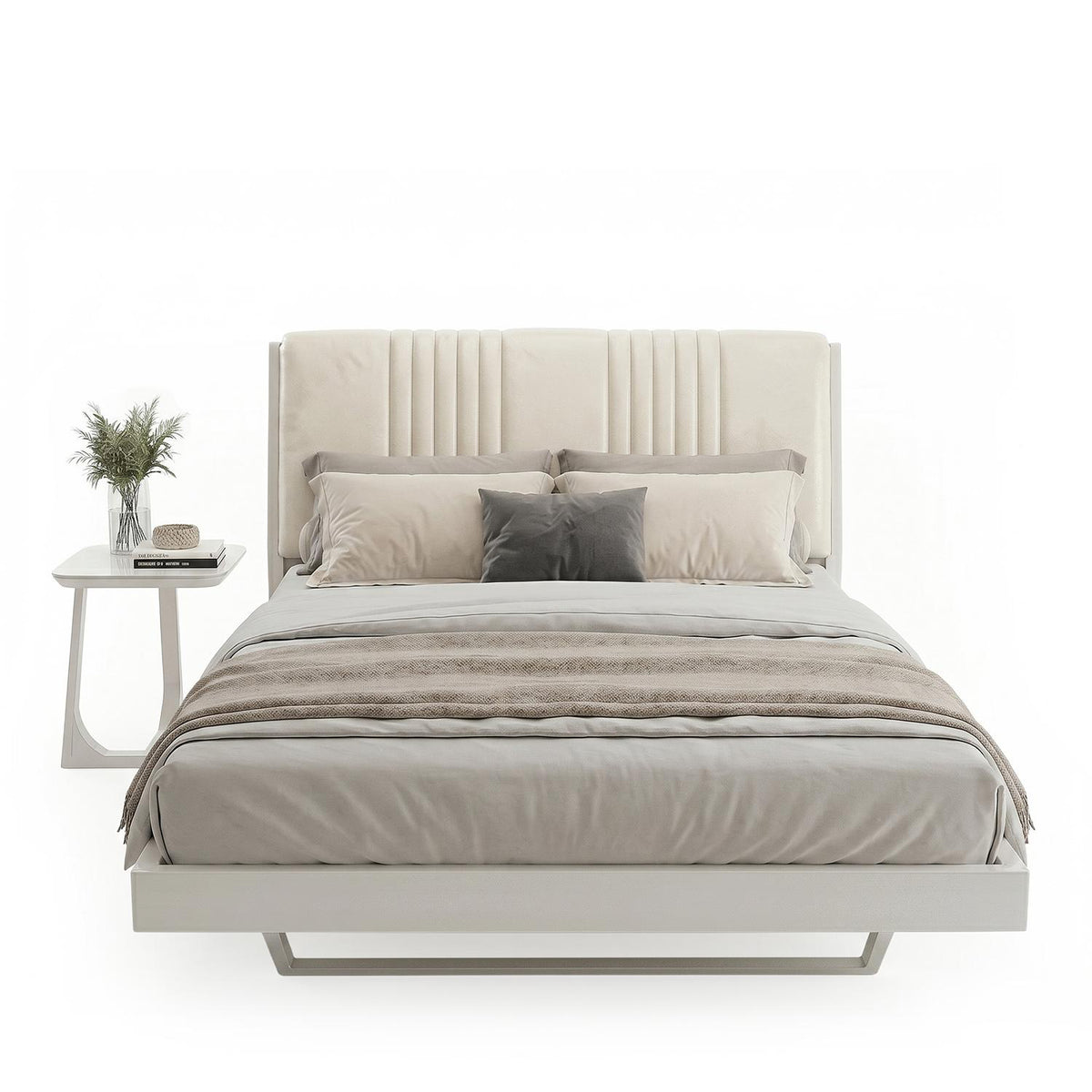 Alcoba Doble Deco Eurolino Perla, Off White