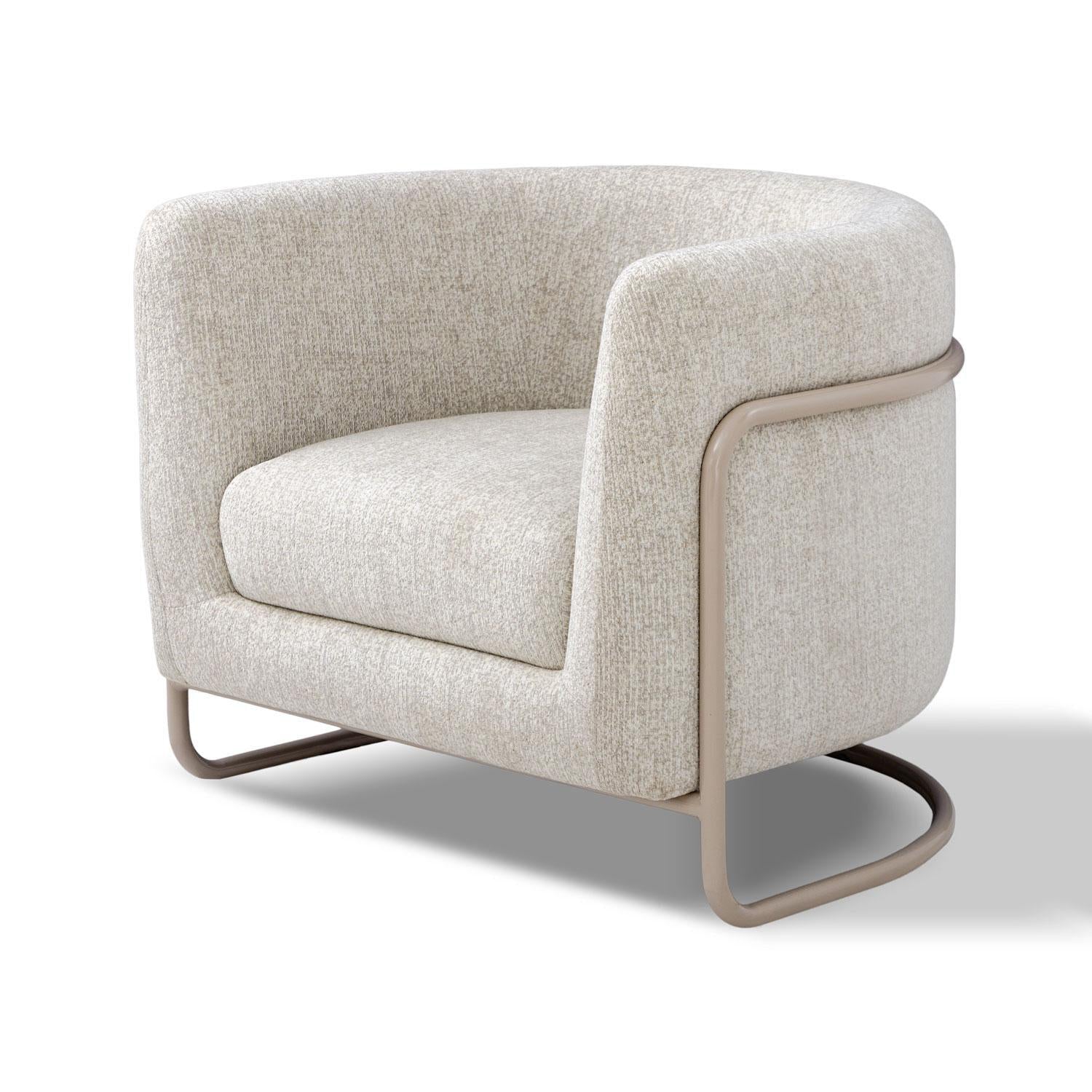 Butaca London Boucle Diversa Arena, Latte.