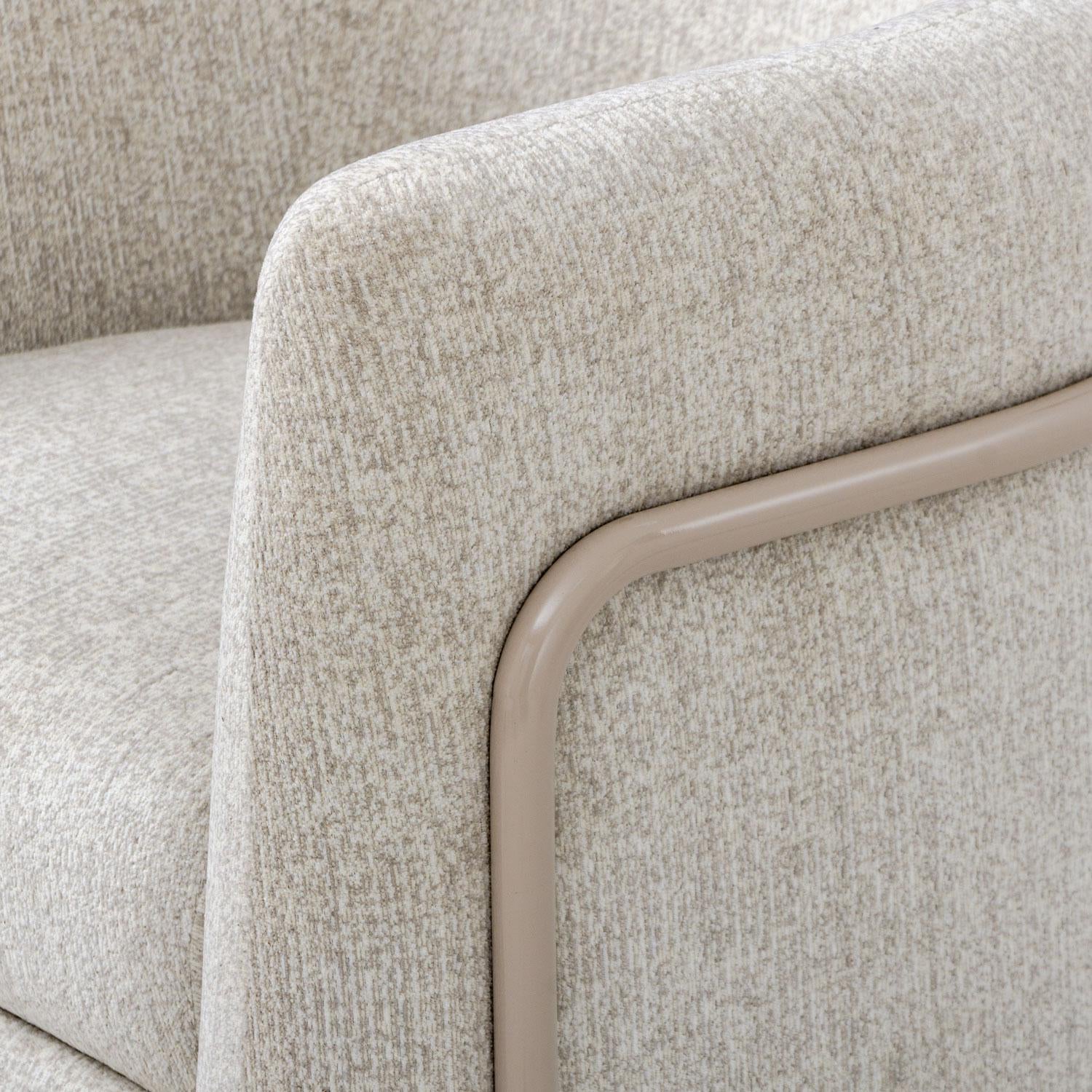 Butaca London Boucle Diversa Arena, Latte.