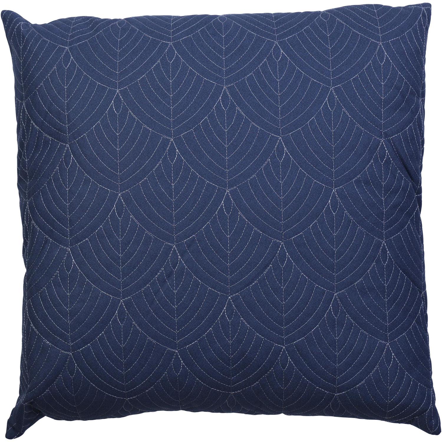 Cojin 45X45XCM Azul Navi Puerta Repujado