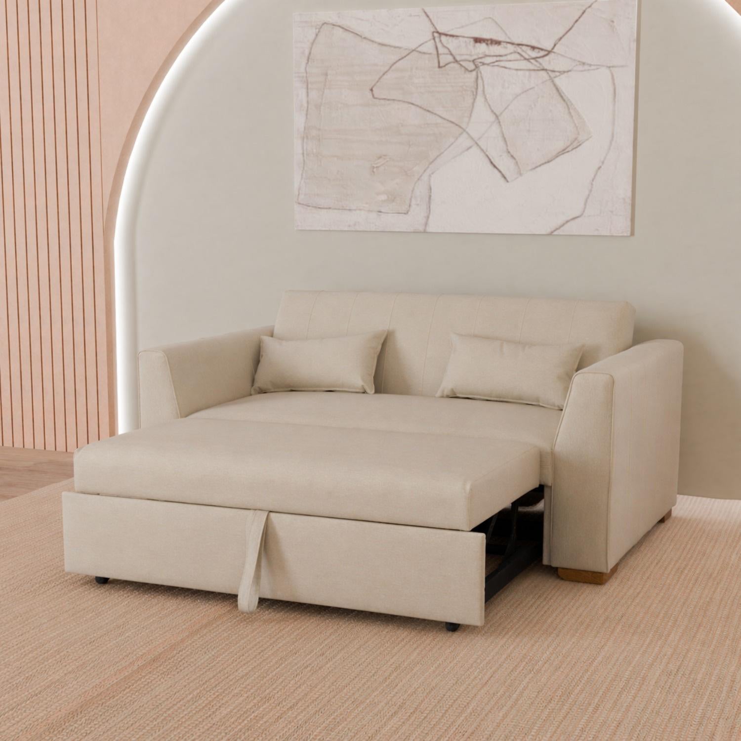 Sofacama Dalton Marbella Marfil, Natural