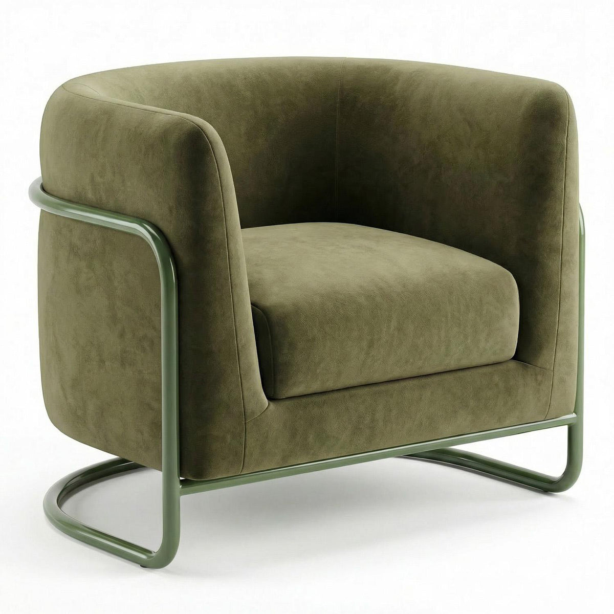 Butaca London Velvet Nara Verde,Verde.